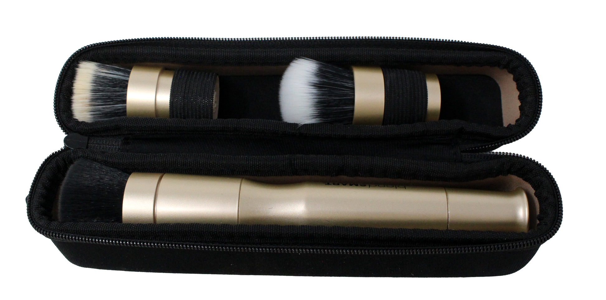 BlendSmart Rose Gold Rotating Makeup Applicator Set
