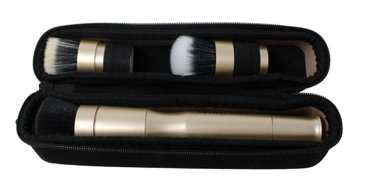 BlendSmart Rose Gold Rotating Makeup Applicator Set