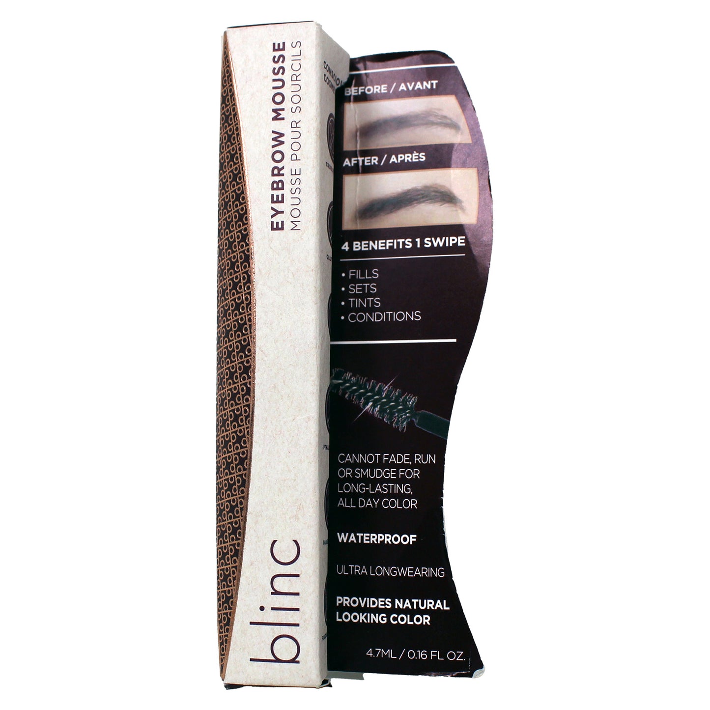 Blinc Eyebrow Mousse Dark Brunette 0.16 Ounces