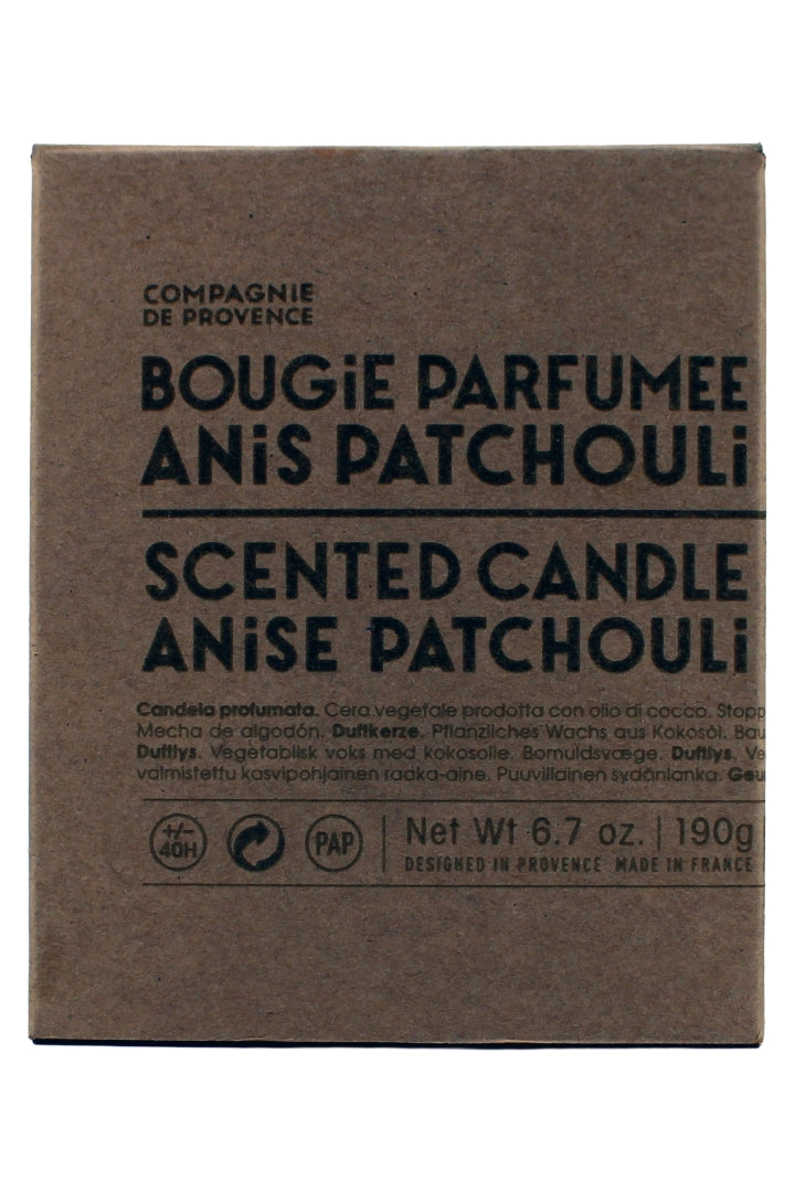Compagnie De Provence Scented Candle Anise Patchouli 1 Wick 6.7 Fl Ounce