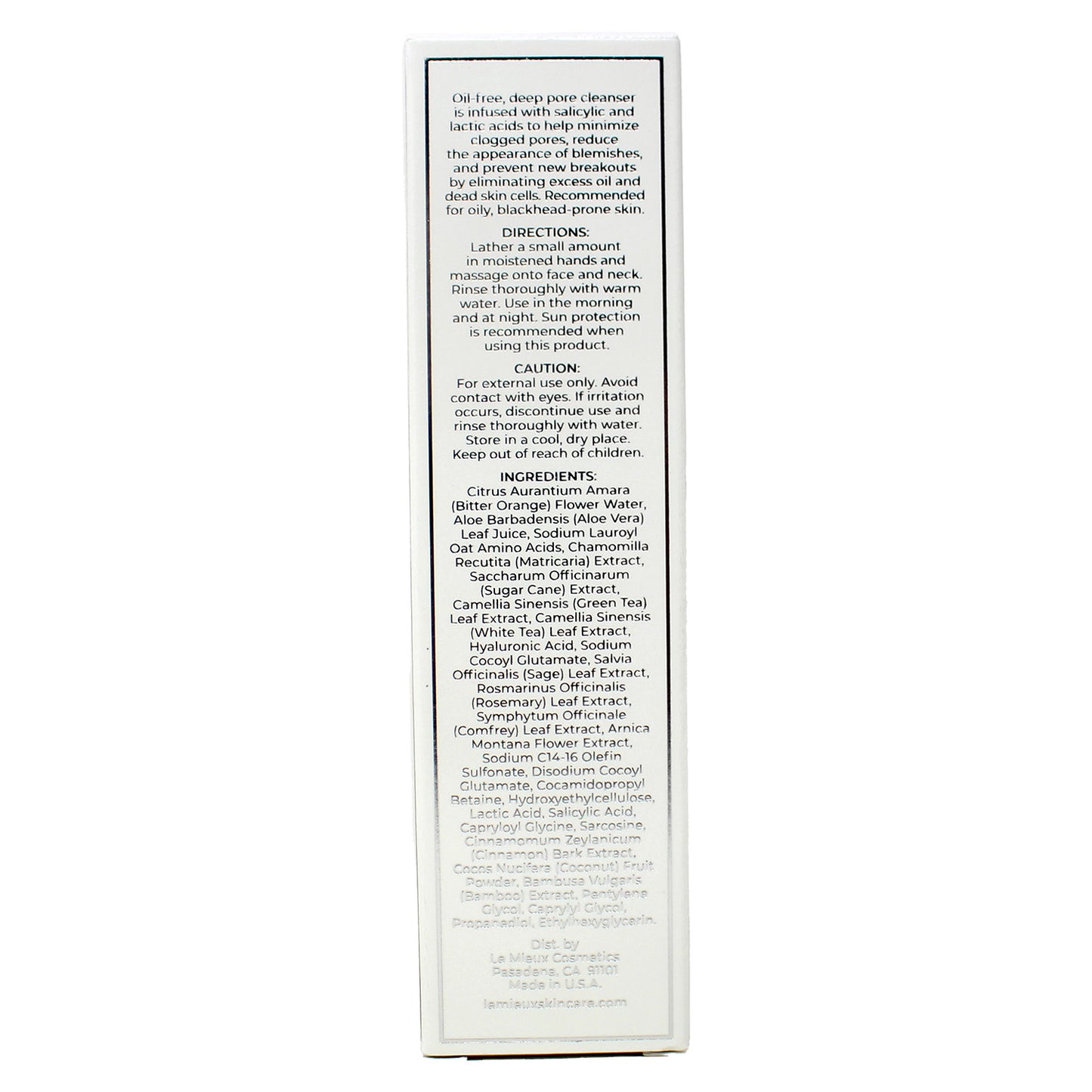 Le Mieux Exfoliating Cleansing Gel 6 Ounces