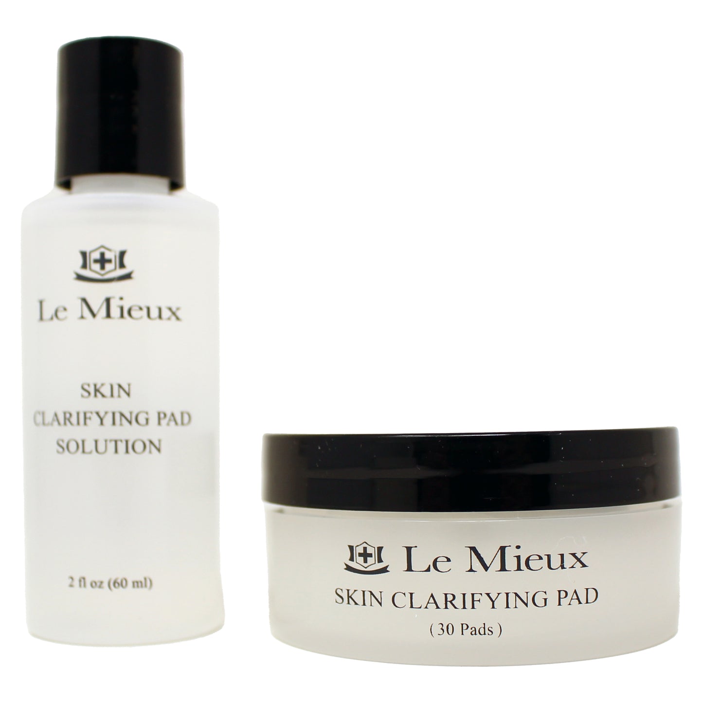 Le Mieux Skin Clarifying Pad & Solution 30 Pads + 2 Ounces