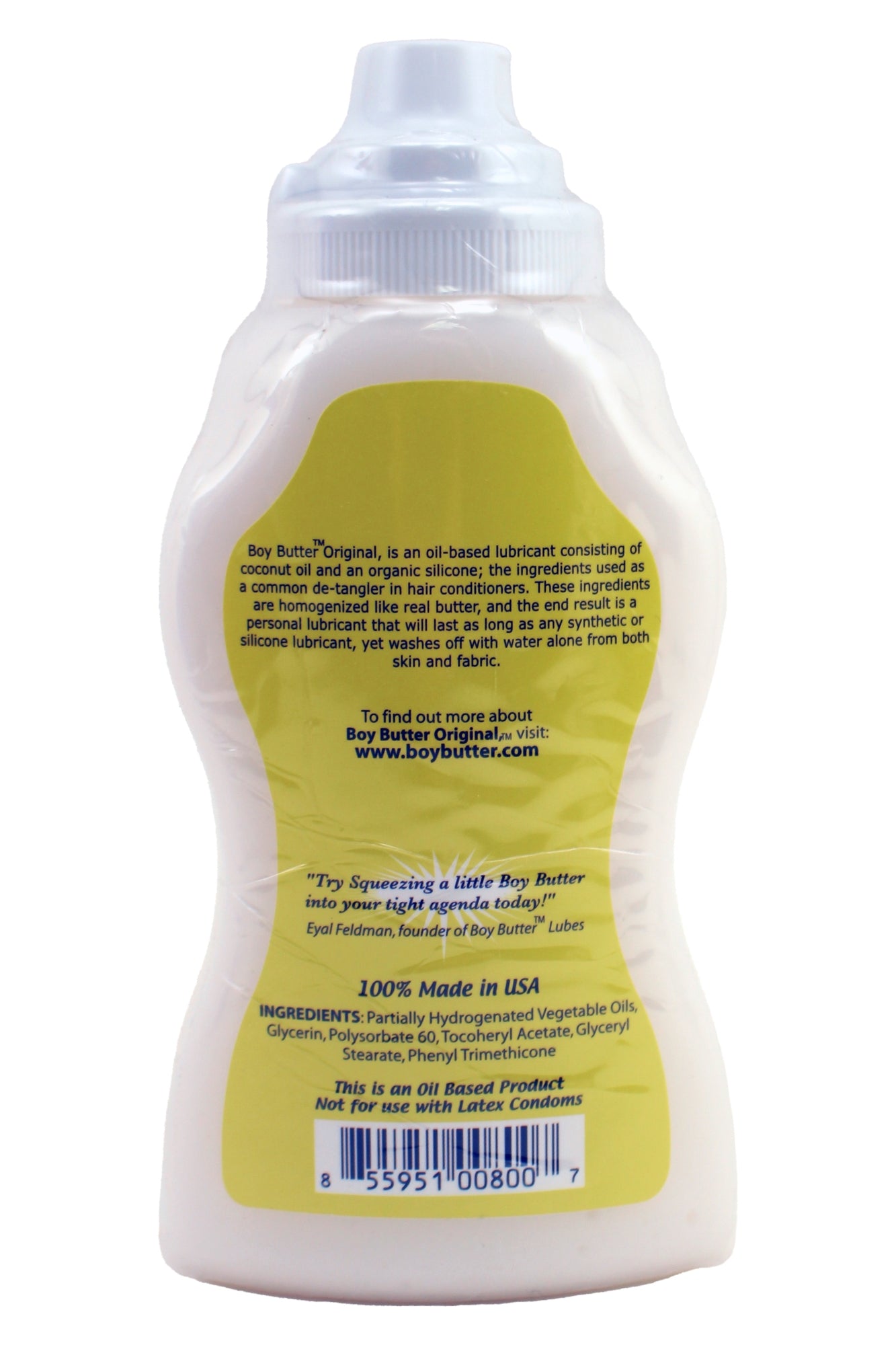 Boy Butter Original Personal Lubricant 9 Fl Ounce