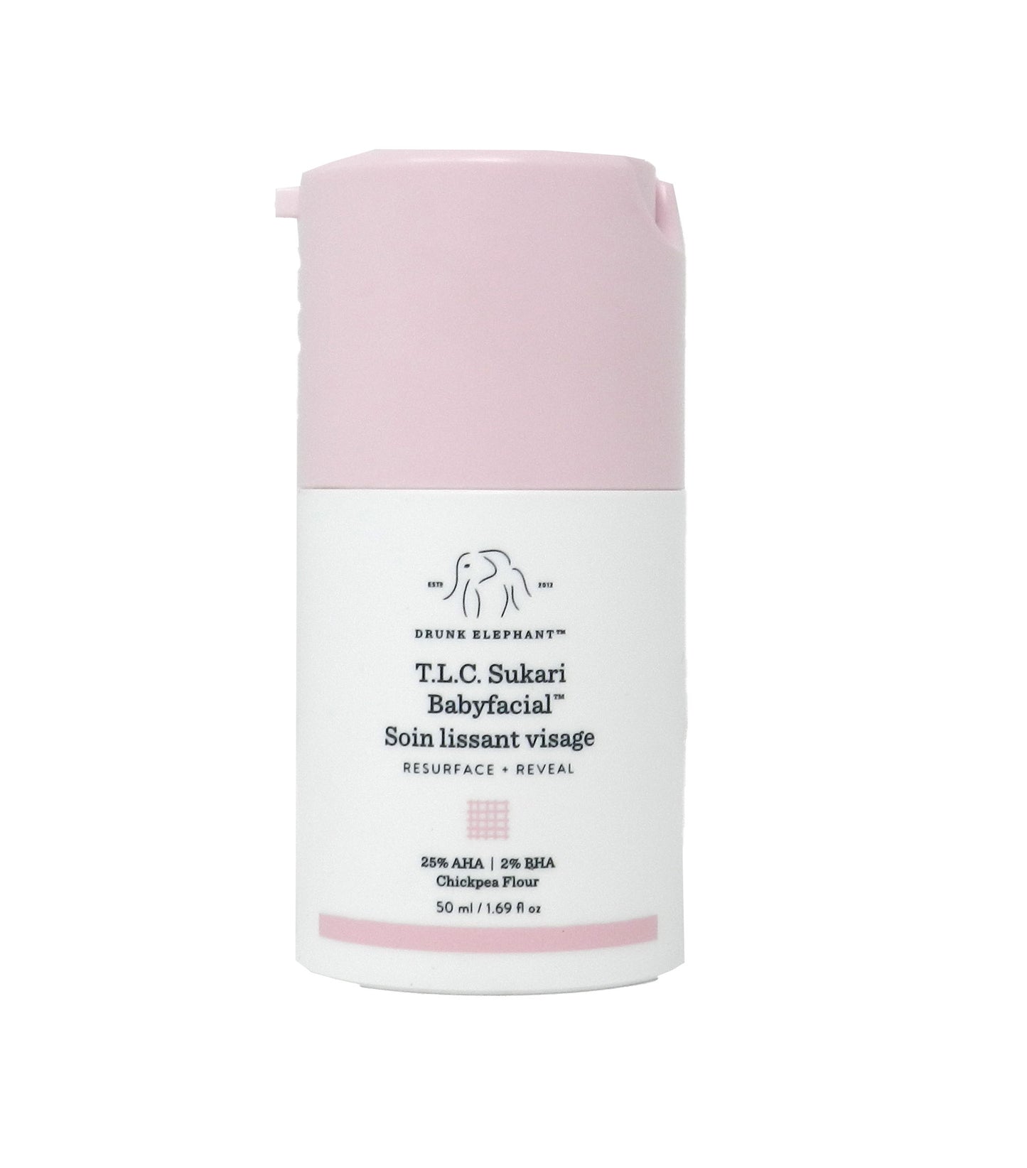 Drunk Elephant T.L.C. Sukari Babyfacial AHA/BHA Face Mask 1.69 Ounces