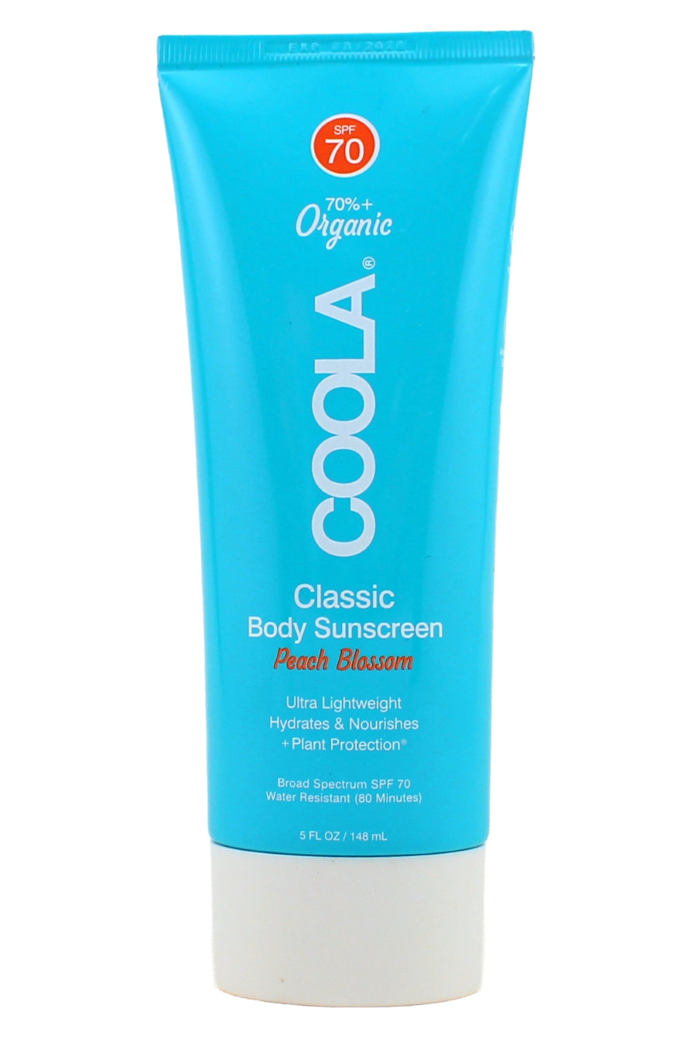 Coola Classic Body Sunscreen Peach Blossom Ultra Light Weight SPF 70 5 Fl Ounce