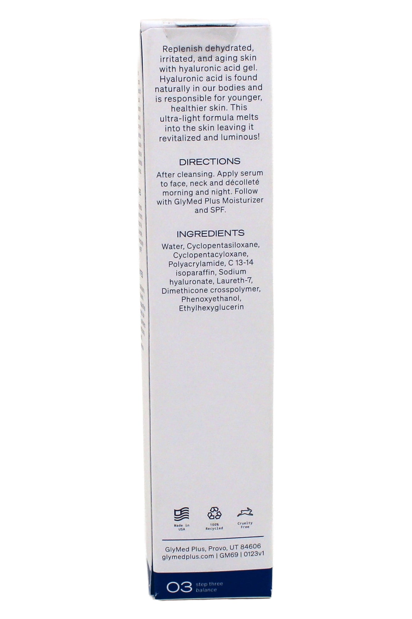 GlyMed Plus Ultra Hydro Gel 1.69 oz