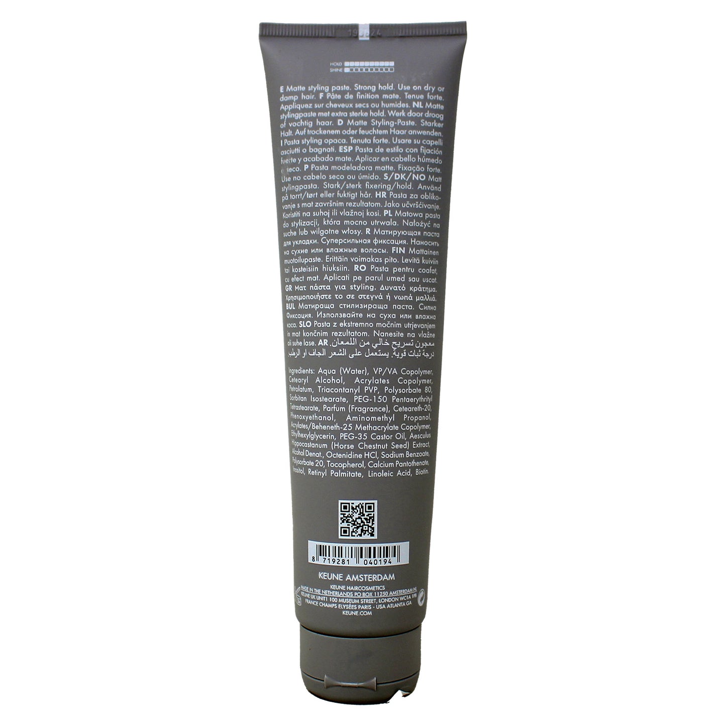 Keune Style Power Paste Shape 101, 5.1 Fl Oz