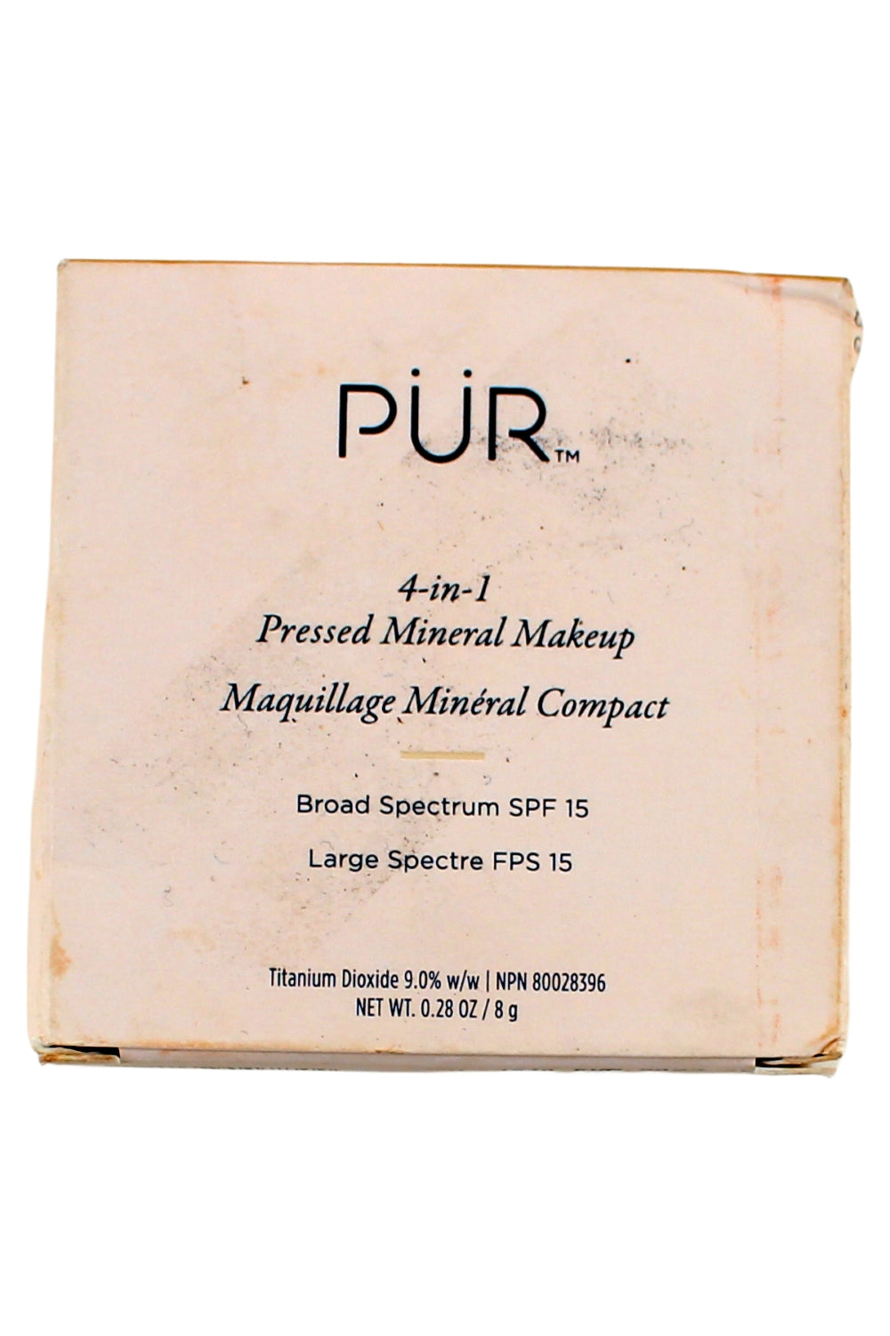 PÜR Beauty 4-in-1 Pressed Mineral Makeup SPF 15 Powder Foundation Light Tan 0.28 Ounce