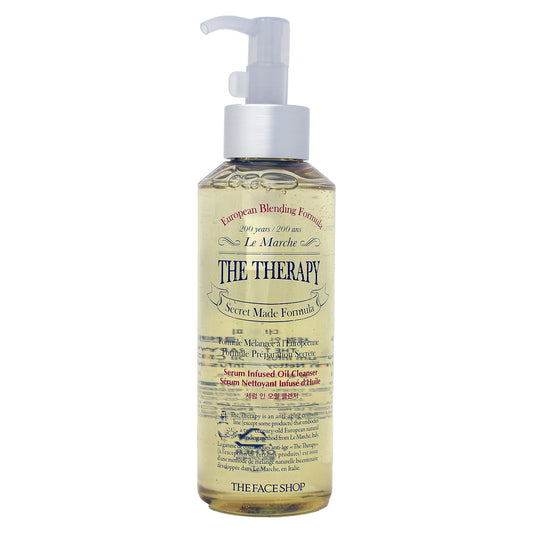 THE FACE SHOP The Therapy Serum Infused Oil Cleanser, 7.6 fl. oz