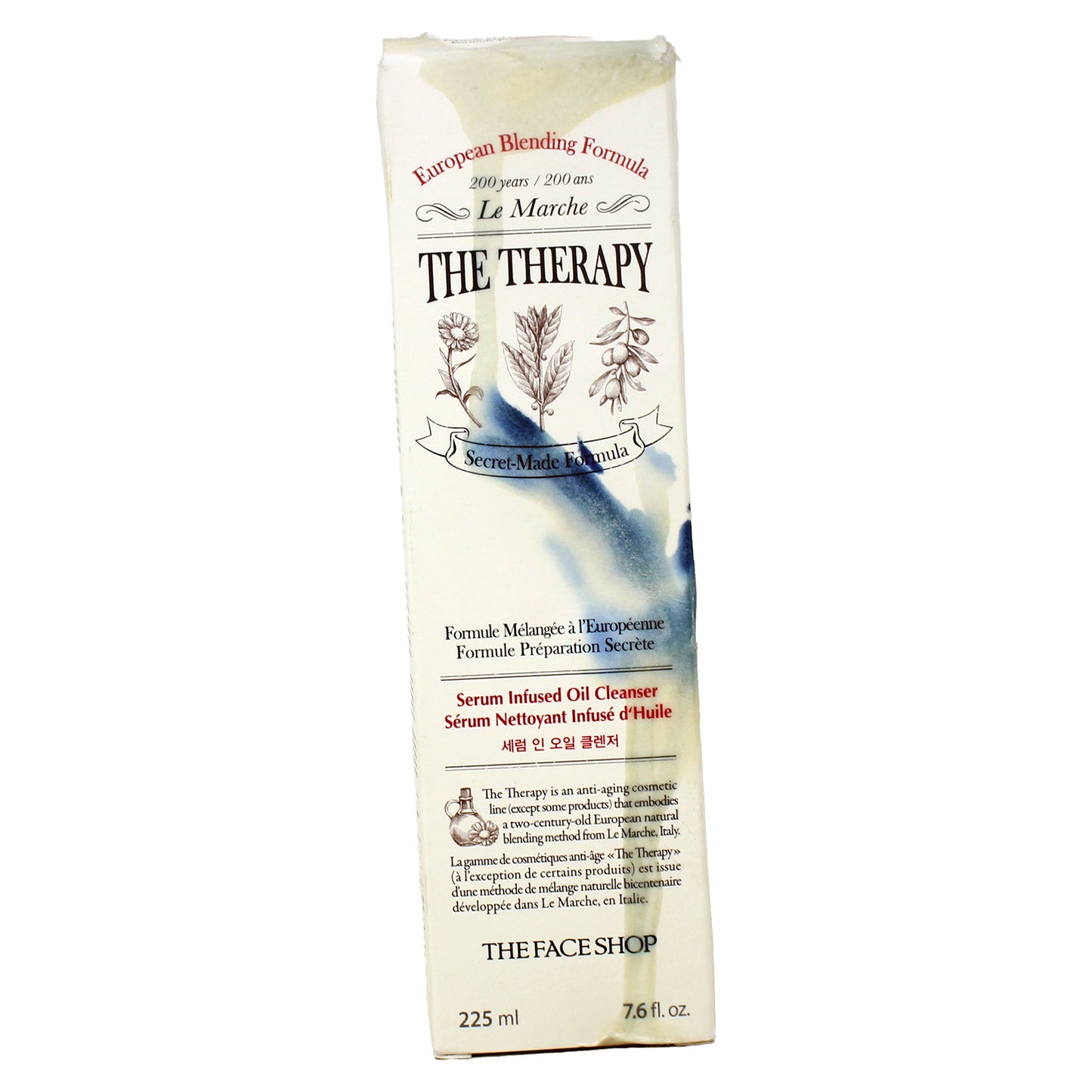 THE FACE SHOP The Therapy Serum Infused Oil Cleanser, 7.6 fl. oz