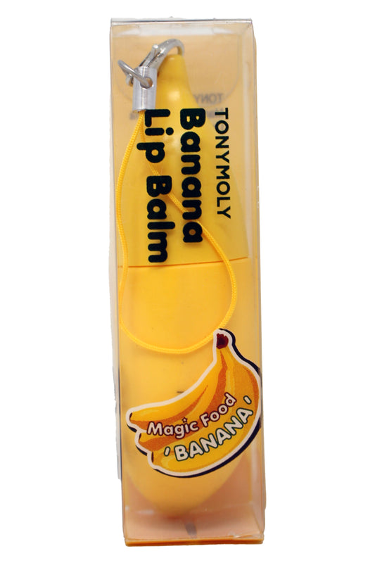 Tonymoly Banana Lip Balm Keychain Design 0.24 Ounces