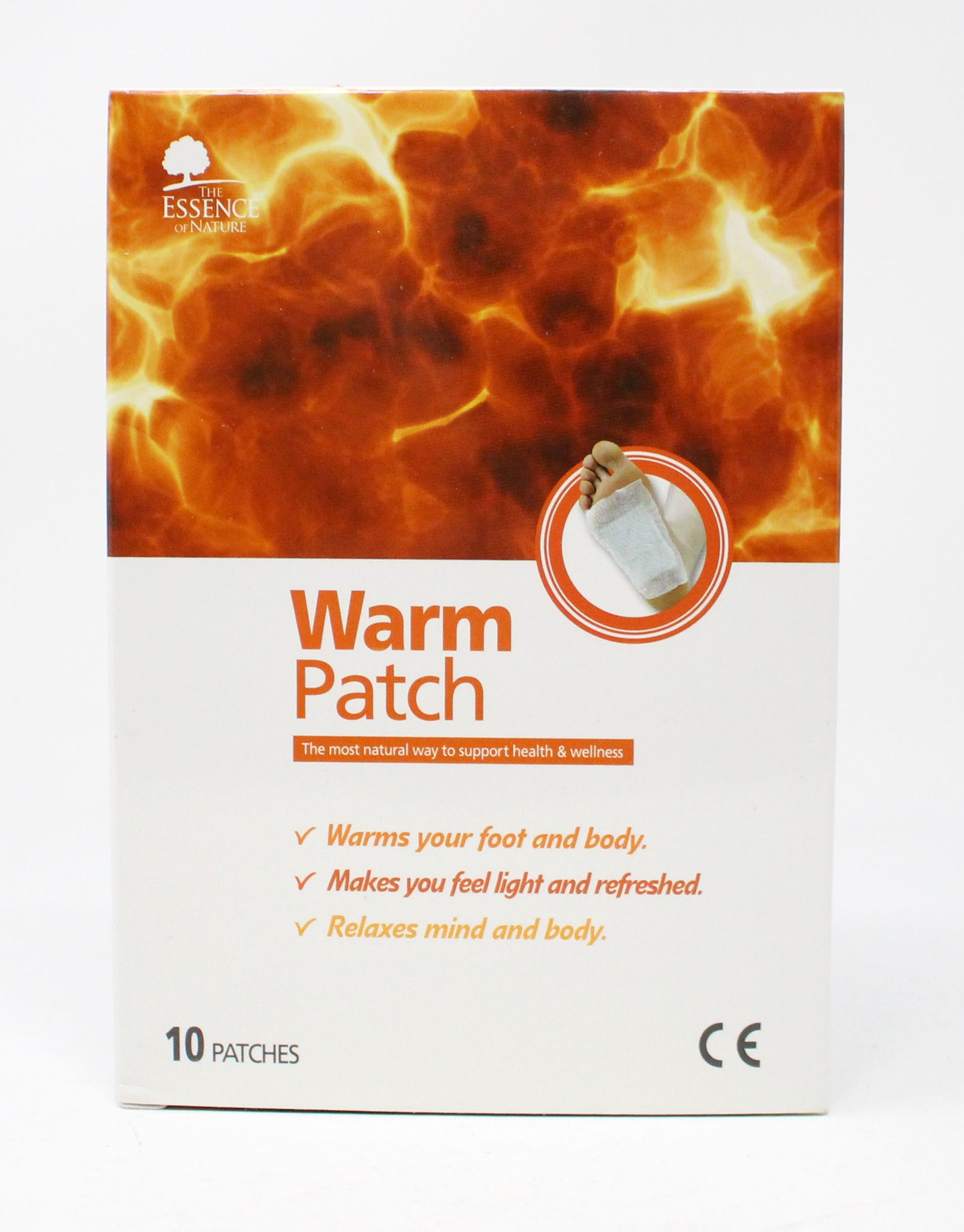 The Essence Of Nature Warm Foot Patch Warming Effect (10 Patches)
