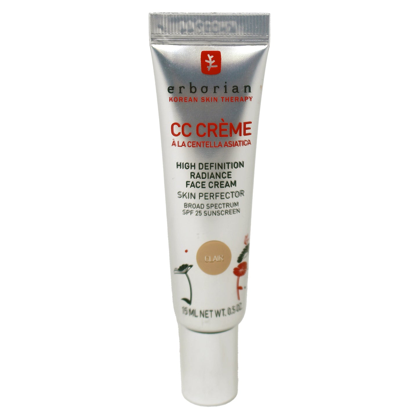 Erborian CC Creme High Definition Radiance Face Cream Clair 0.5 Ounce