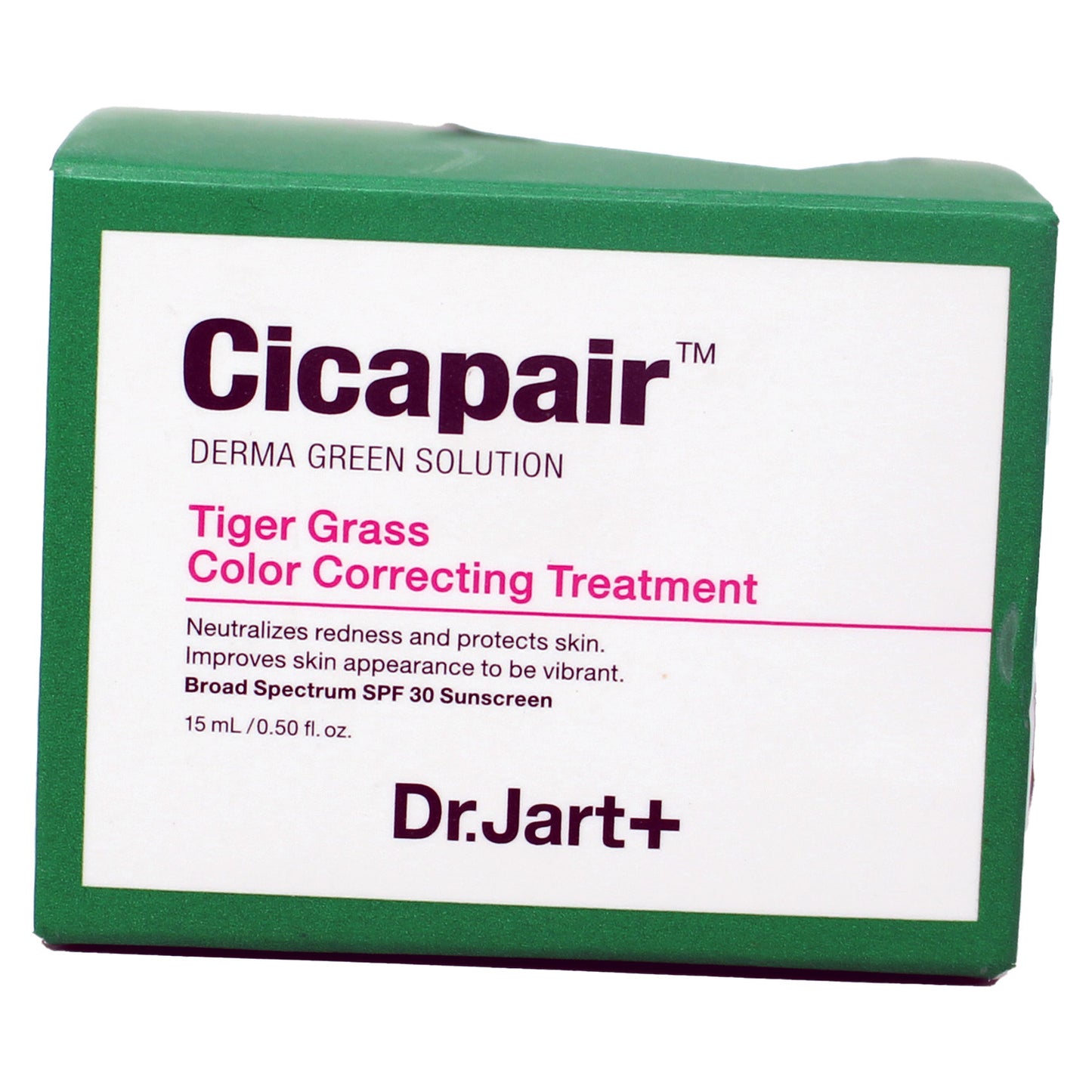 Dr.Jart+ Cicapair Color Correcting Treatment SPF 30, 0.51 fl oz ( No Box)