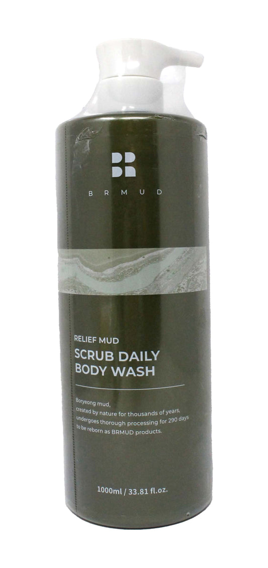 BRMUD Relief Mud Scrub Daily Body Wash 33.81 Ounces