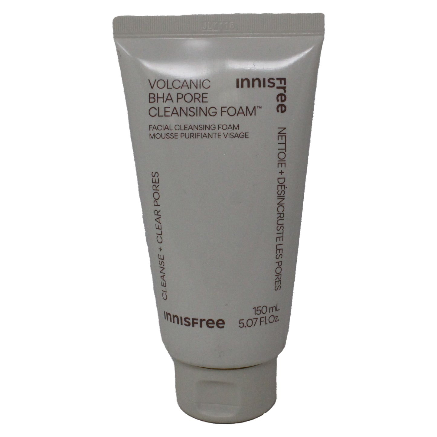 innisfree Volcanic BHA Pore Cleansing Foam with Salicylic Acid 5.07 Ounce