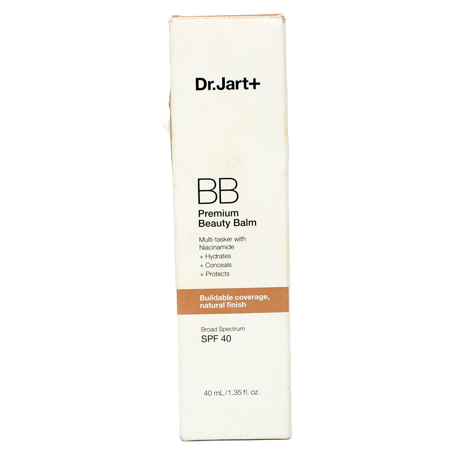 Dr Jart+ BB Premium Beauty Balm Buildable Coverage Natural Finish SPF 40 Medium Tan 1.35 Fl Ounce