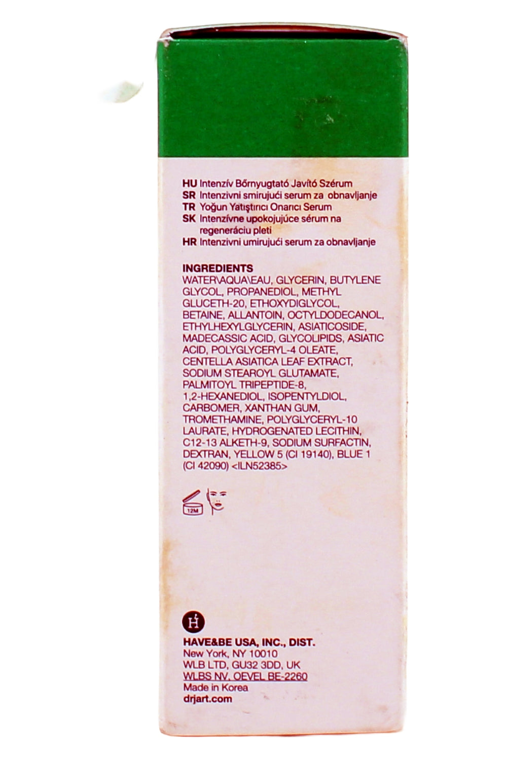Dr.Jart+ Cicapair Face Serum for Sensitive Skin, 1.01 Fl Ounce