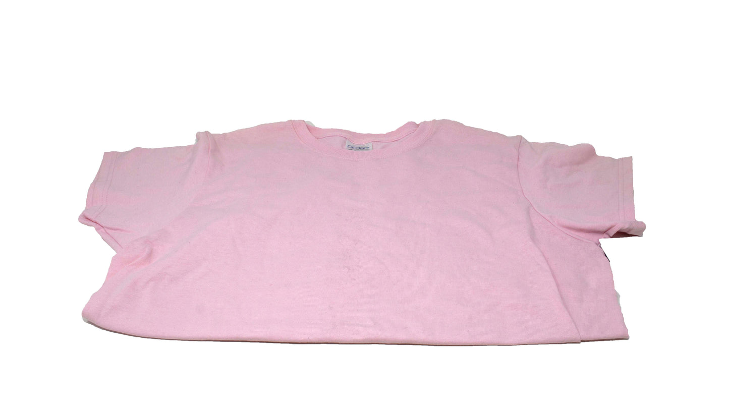 Gildan Ladies Short Sleeve T-Shirt Pink Medium