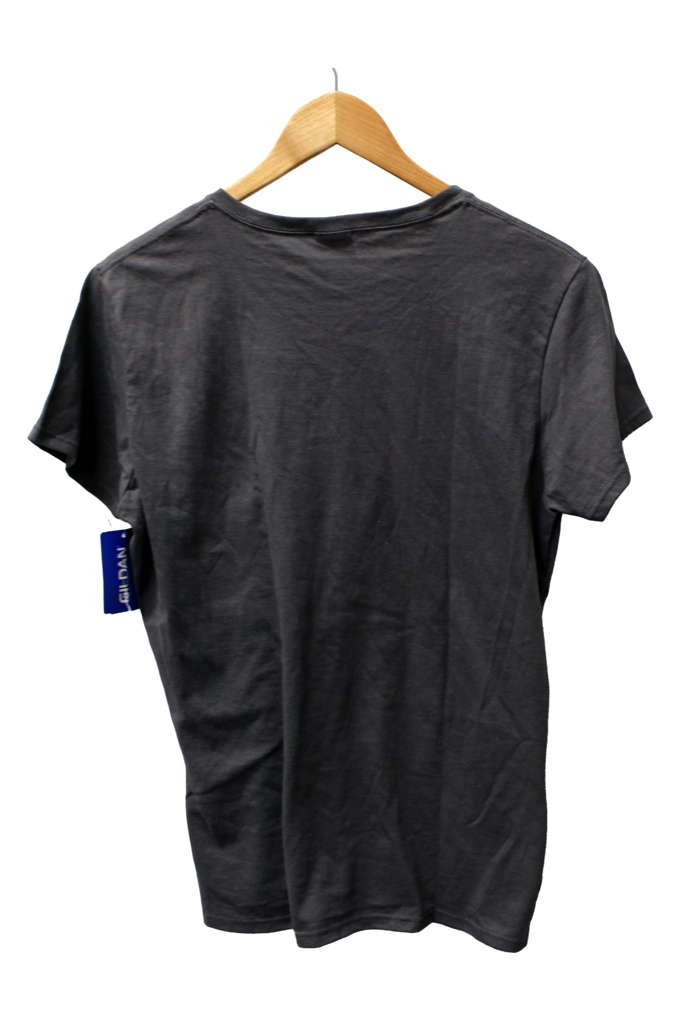 Gildan Ladies Short Sleeve T-Shirt Large Grey