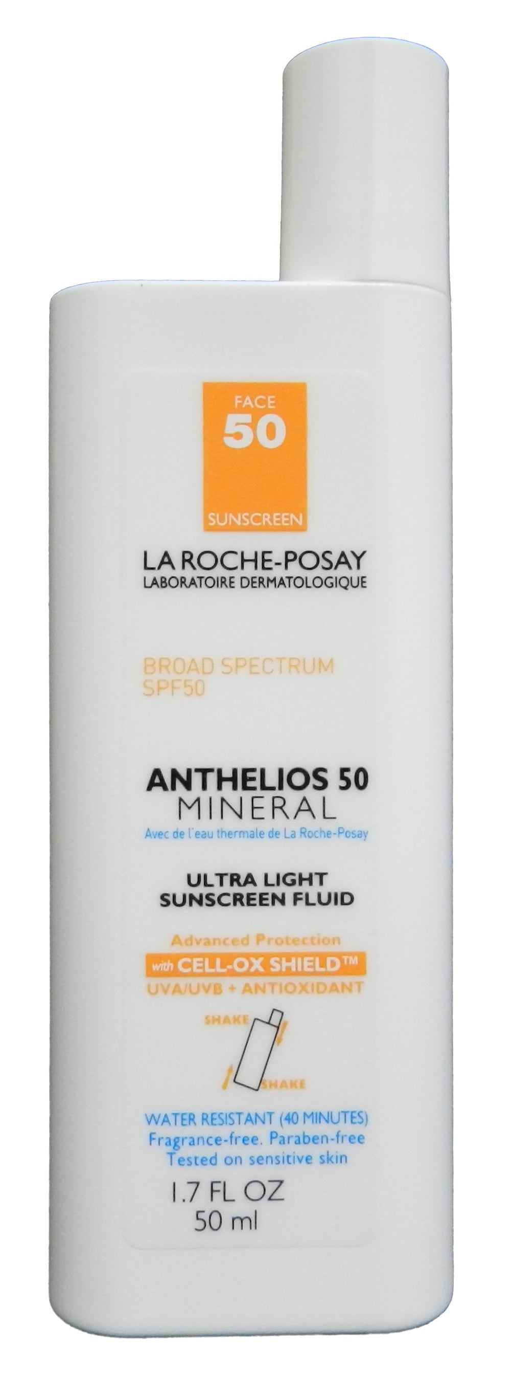 La Roche-Posay Anthelios 50 Mineral Ultra Light Sunscreen Fluid 1.7 Ounce