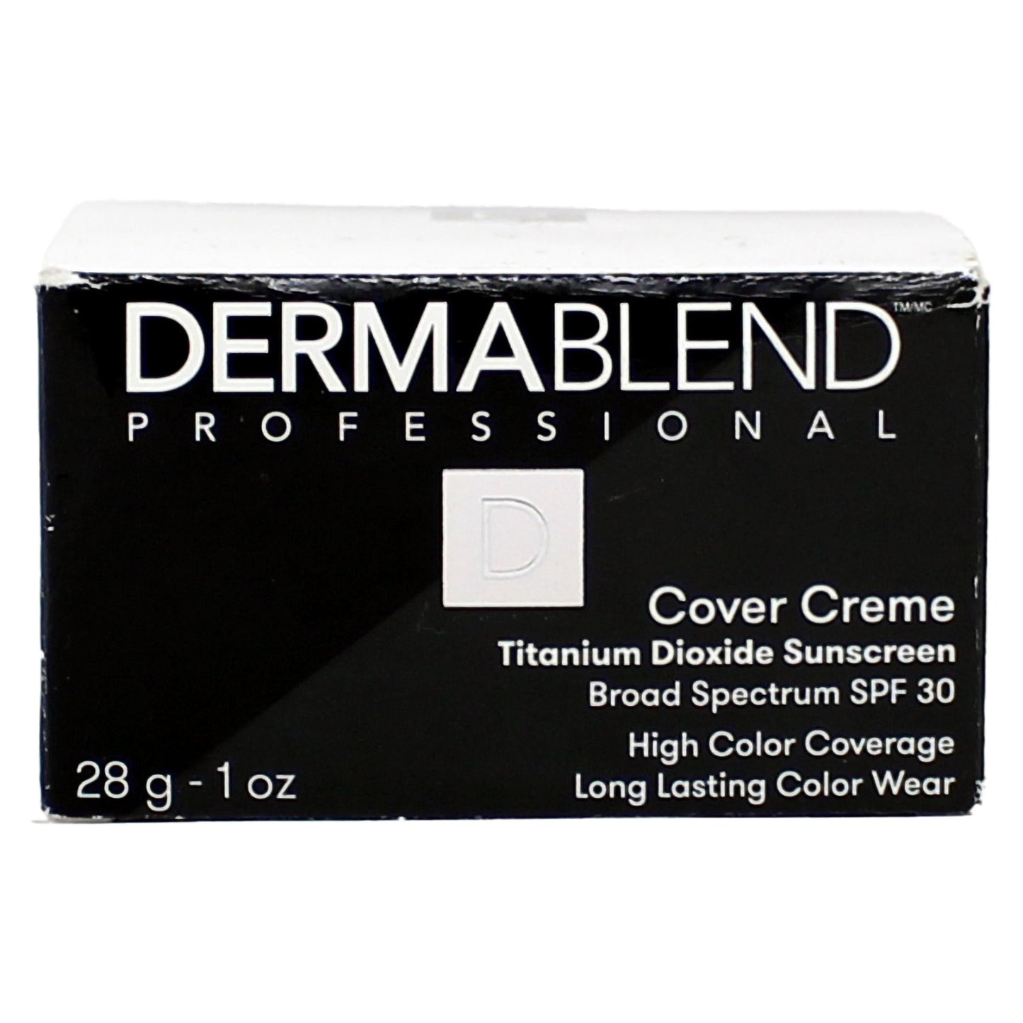 Dermablend Cover Creme High Coverage Foundation SPF 30, 90N Deep Brown 1 Ounce