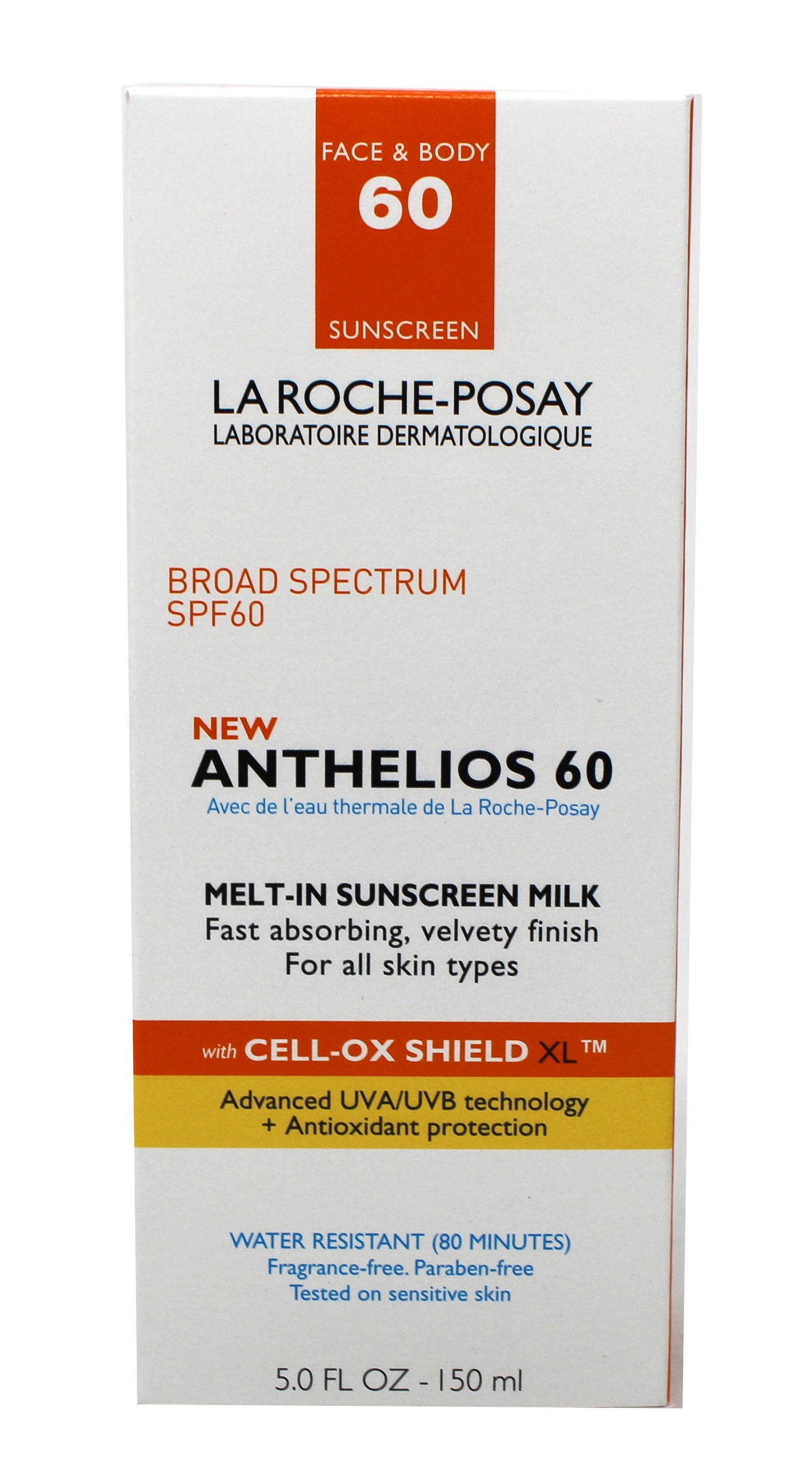 La Roche-Posay Anthelios 60 Melt-In Sunscreen Milk 5 Ounce