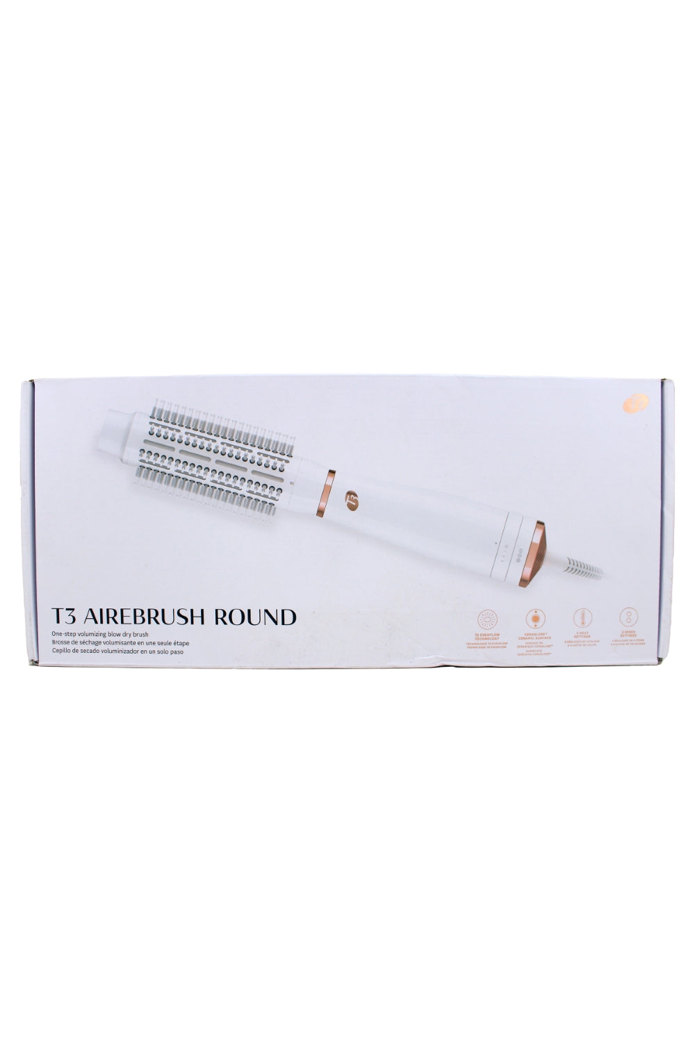 T3 Airebrush Round One-Step Volumizing Hair Dryer Brush 2.5" Barrel 1  Count
