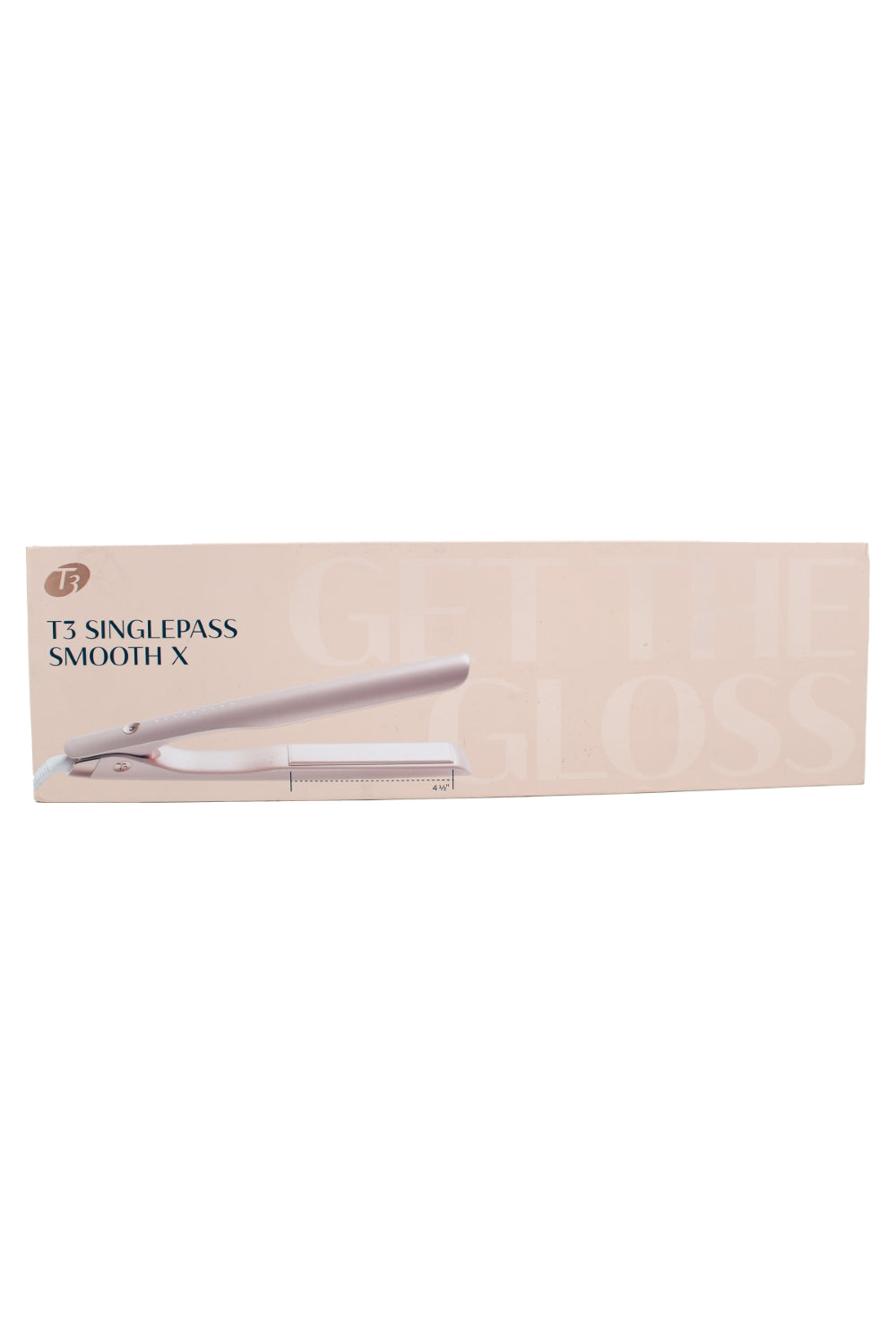 T3 SinglePass Smooth X Professional 1" Flat Iron with Extra-Long Ceramic Plates