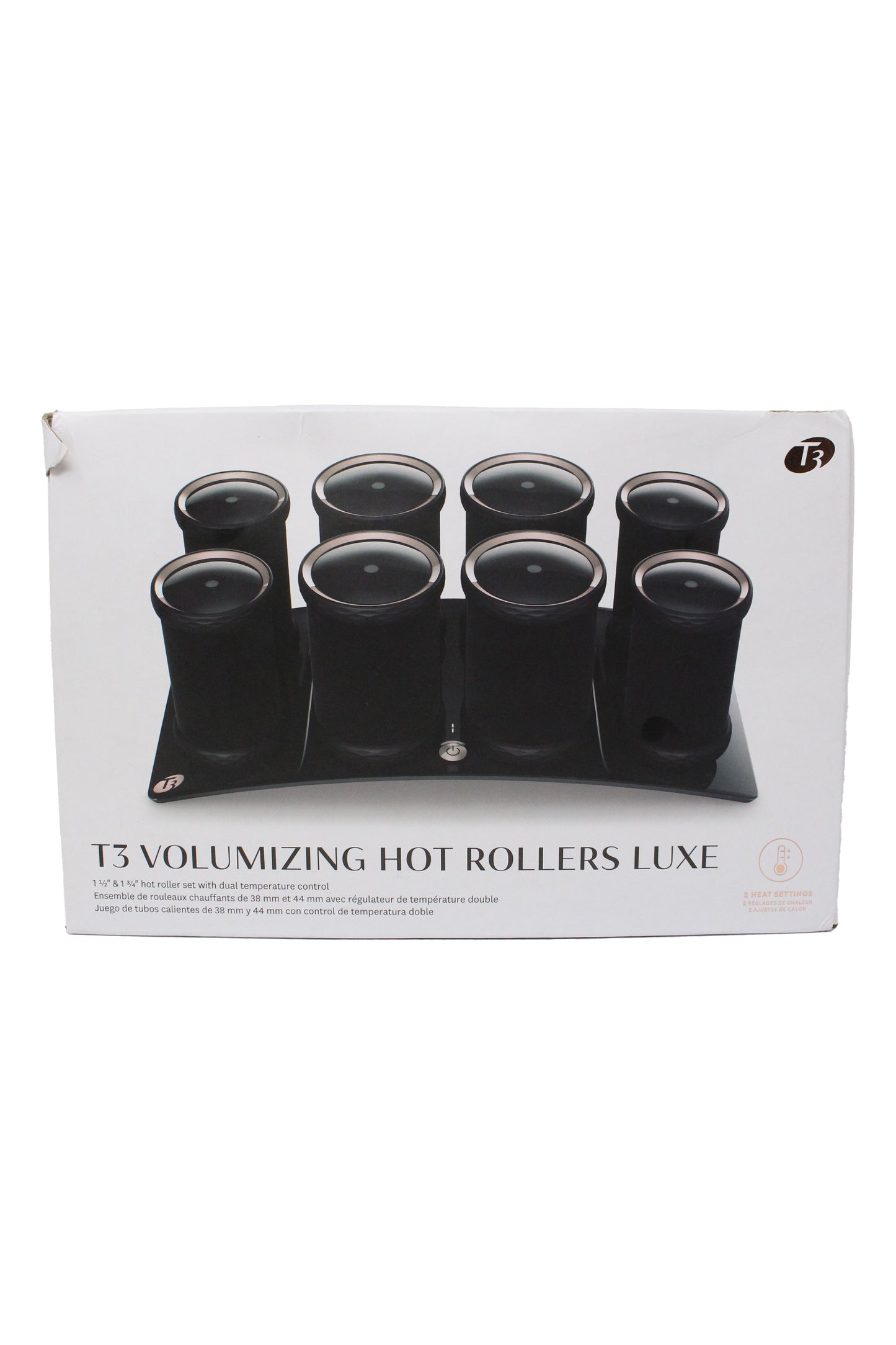 T3 73709 Volumizing Hot Rollers - 8 Count