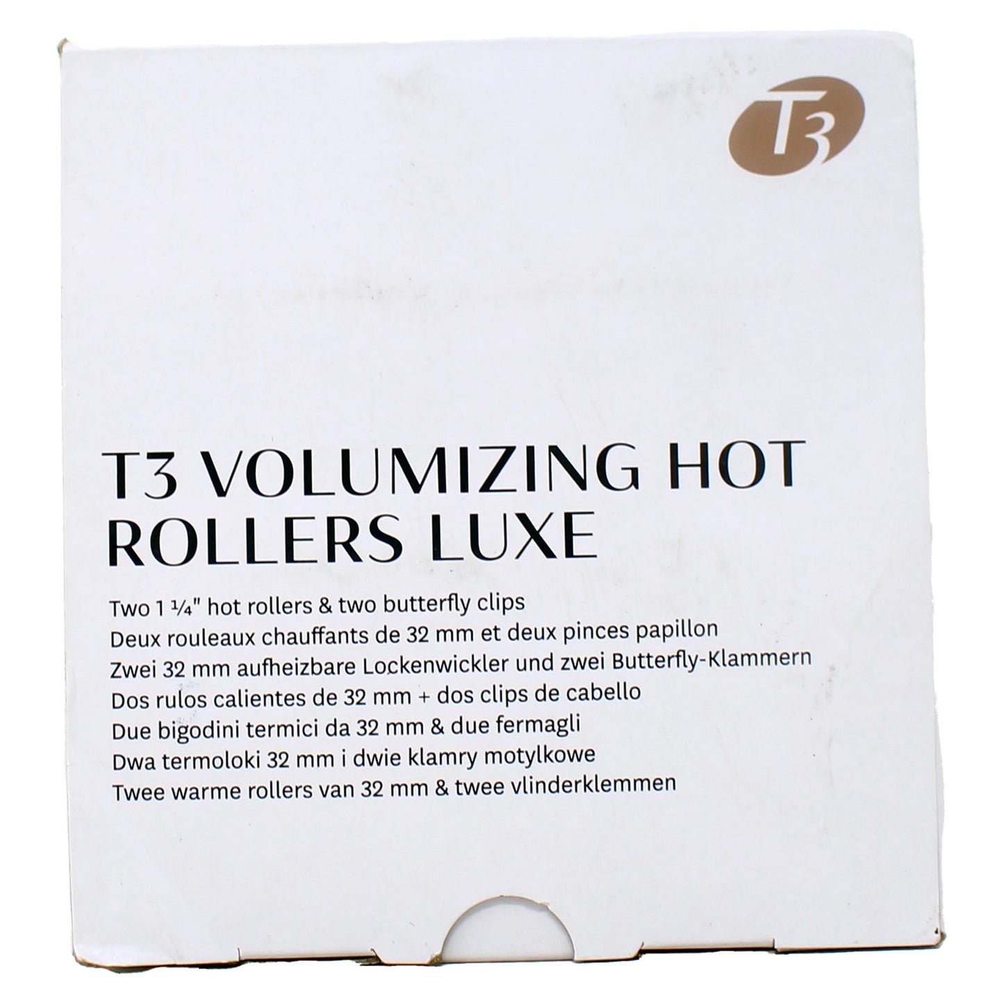 T3 Volumizing Hot Rollers LUXE (2 ct.), Black