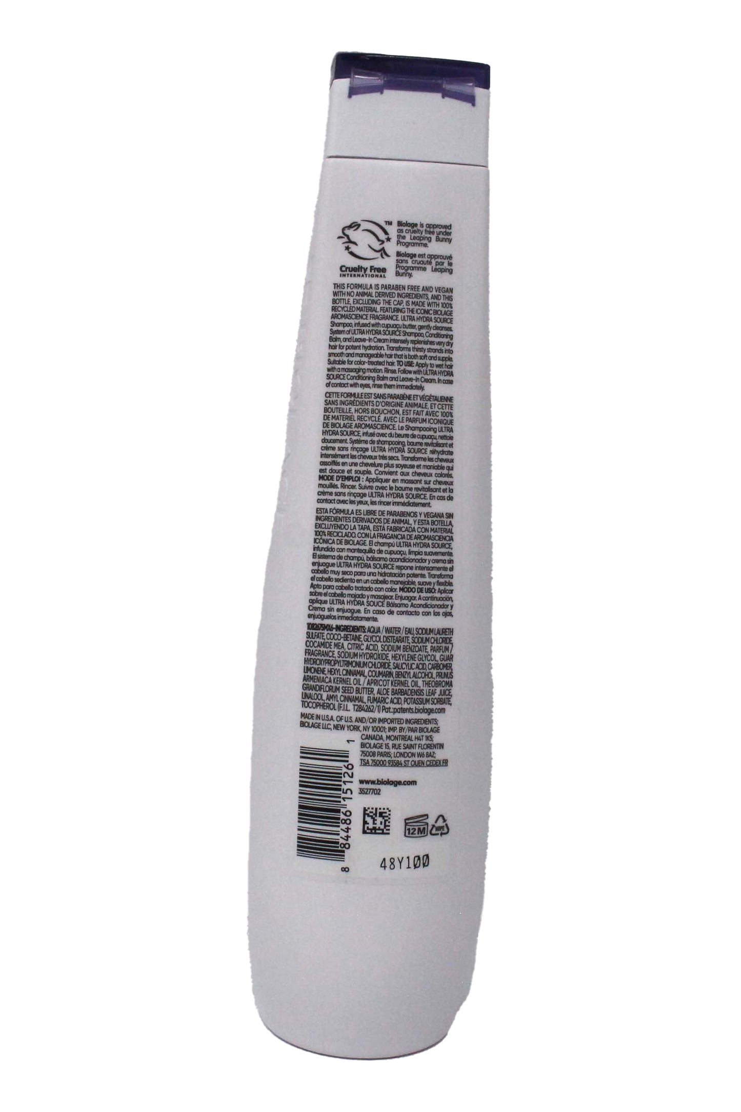 Biolage Ultra Hydra Source Shampoo 13.5 FL OZ