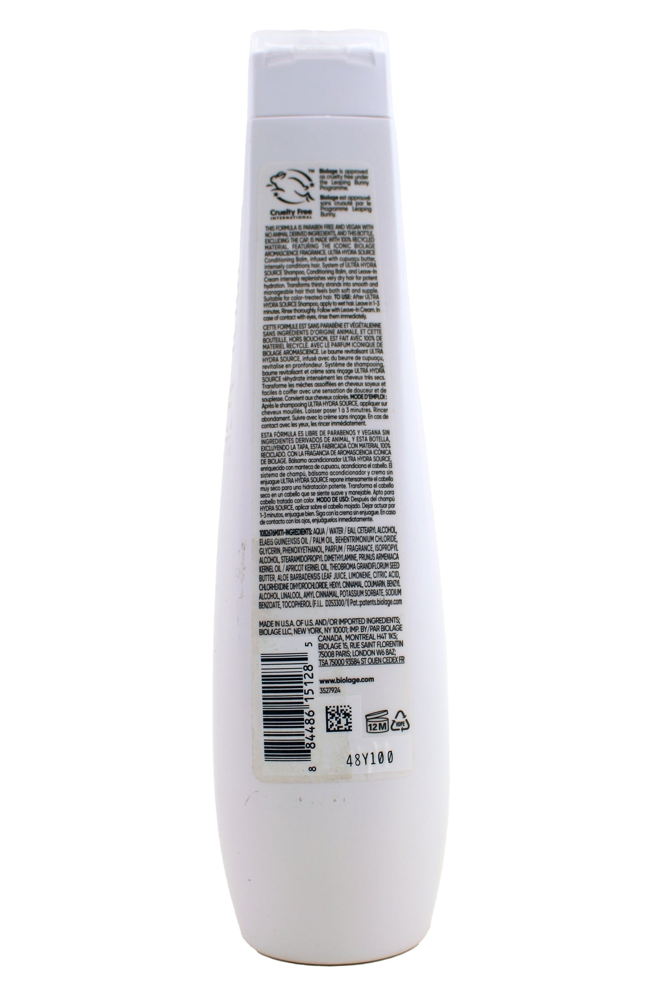 Biolage Hydra Source Conditioning Balm 13.5 Ounces