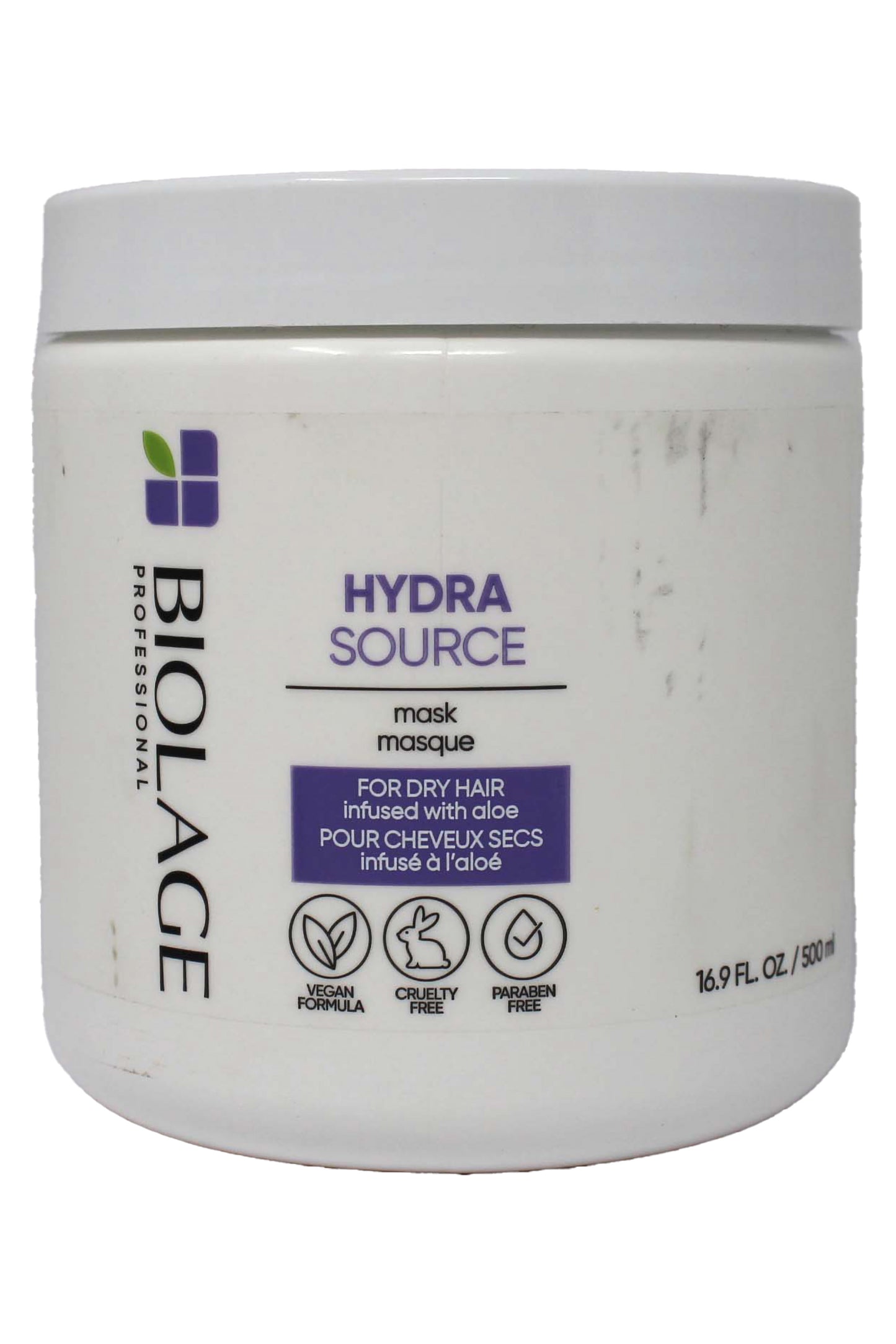 Matrix Biolage Hydra Source Aloe Mask For Dry Hair 16.9 Ounces