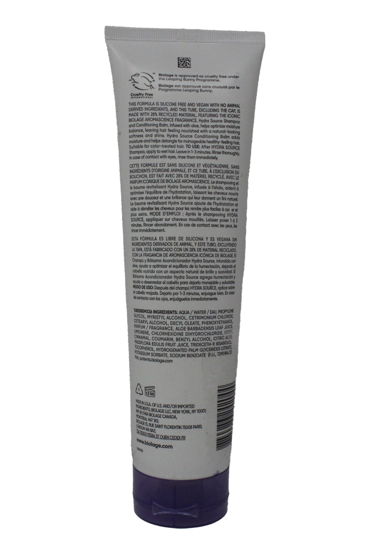 Biolage Hydra Source Conditioning Balm 9.5 Ounces