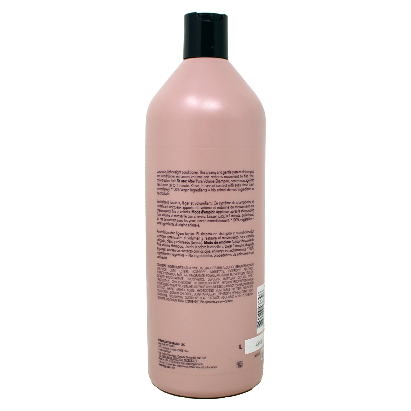 Pureology Pure Volume Conditioner For Flat, Fine, Color-Treated Hair 33.8 Ounce