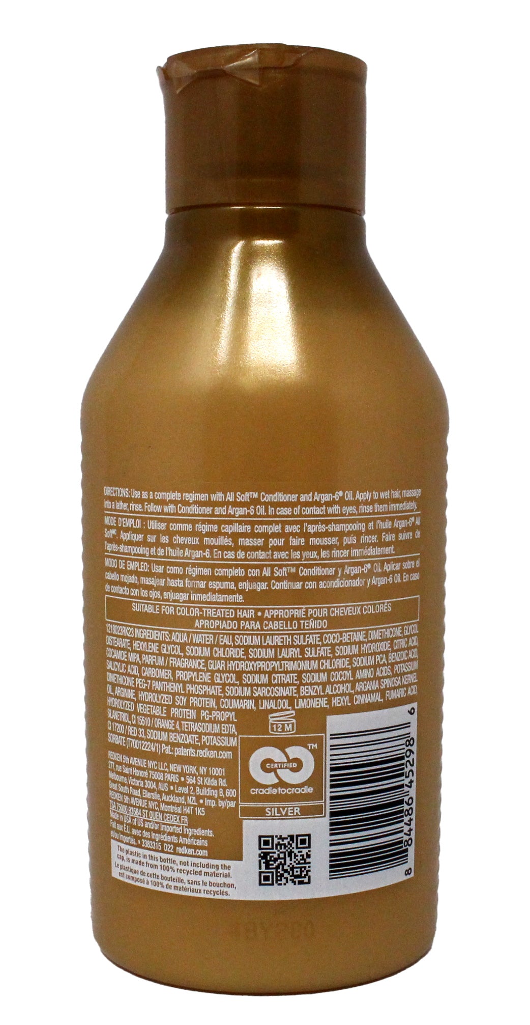 Redken All Soft Shampoo For Dry, Brittle Hair 10.1 Ounce