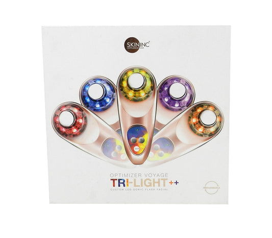 SkinInc Optimizer Voyage Tri-Light + LED Sonic Flash Facial