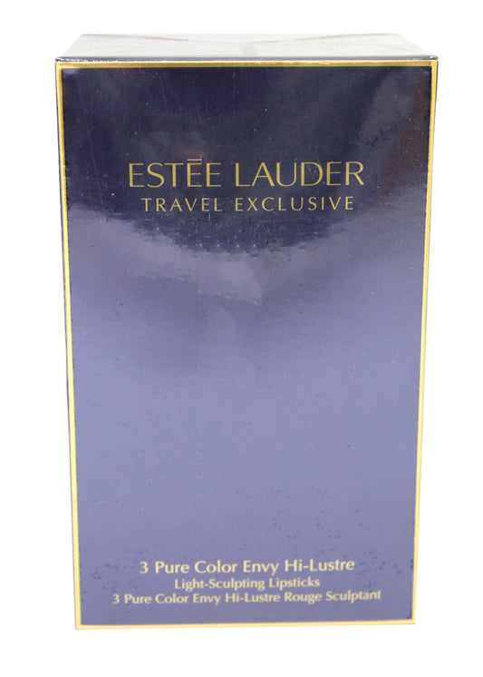 Estee Lauder Exclusive 3 Pure Color Envy Hi-Lustre Light-Sculpting Lipsticks Set