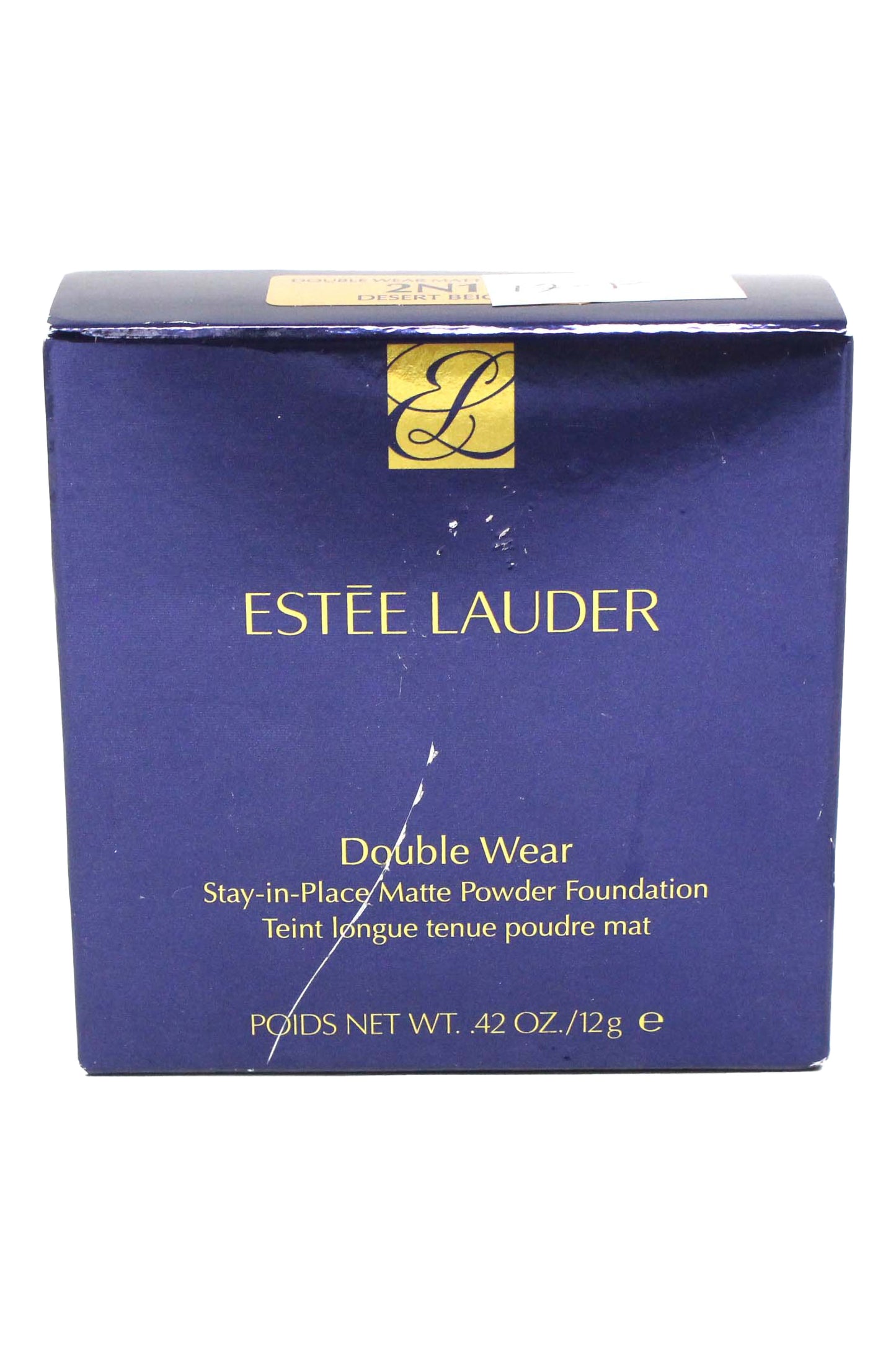 Estee Lauder Double Wear Stay In Place Powder Foundation 2N1 Desert Beige .42 Oz