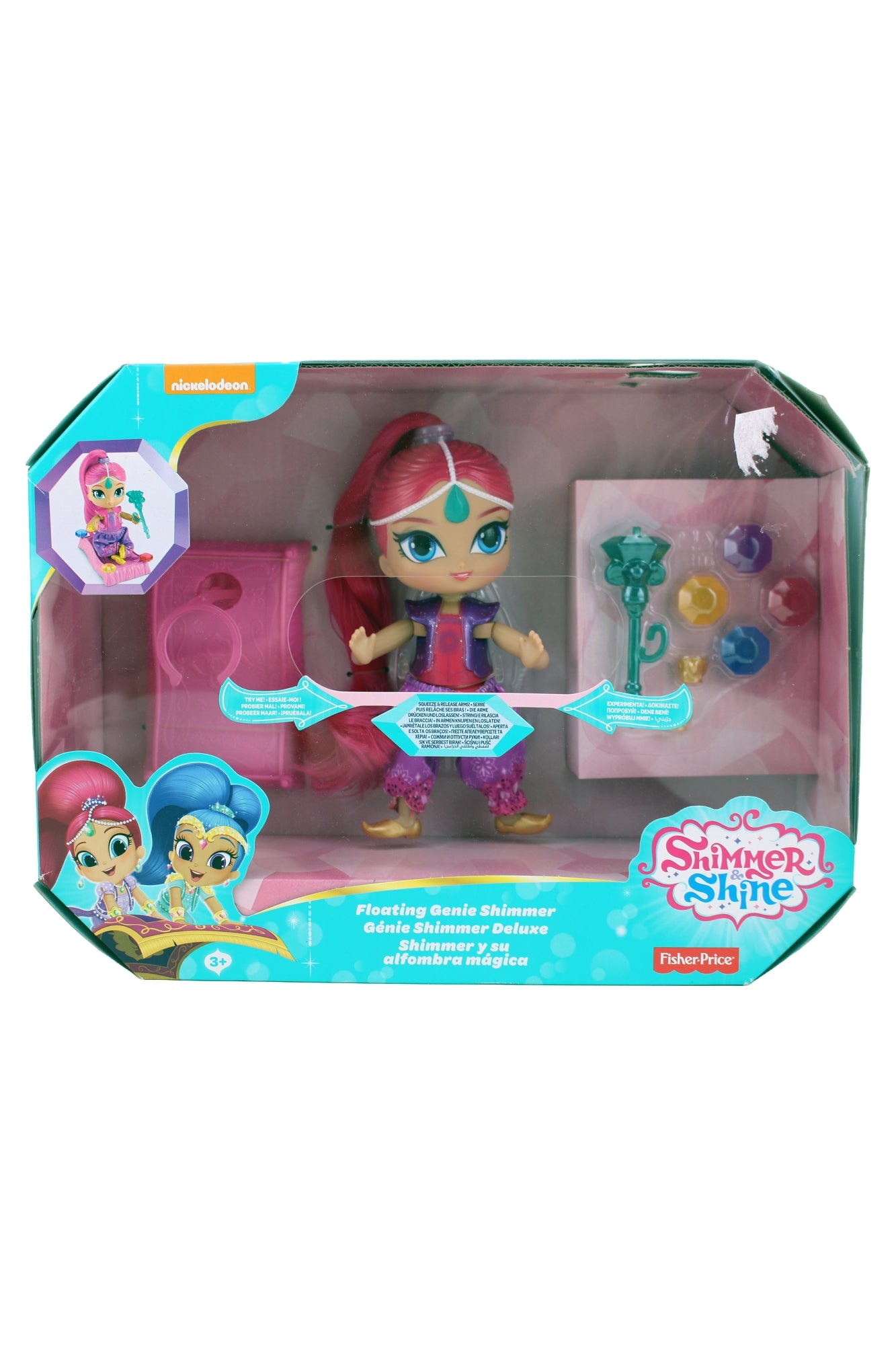 Fisher Price Shimmer and Shine Floating Genie Shimmer Pink and Purple