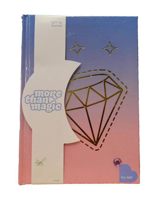 More Than Magic Hardcover Lined Journal - Diamond