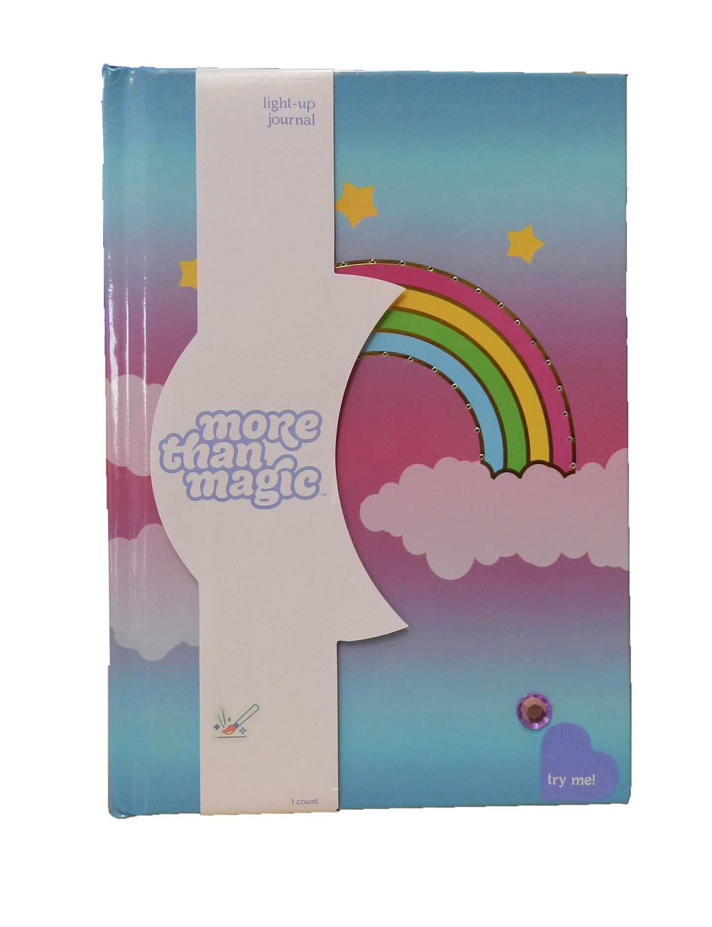 More Than Magic Hardcover Lined Journal - Rainbow
