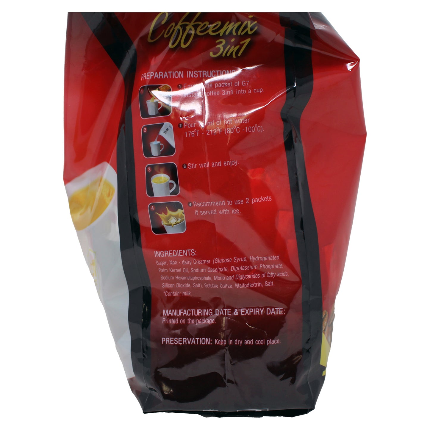 Trung Nguyen G7 Instant Coffee 100 Packets