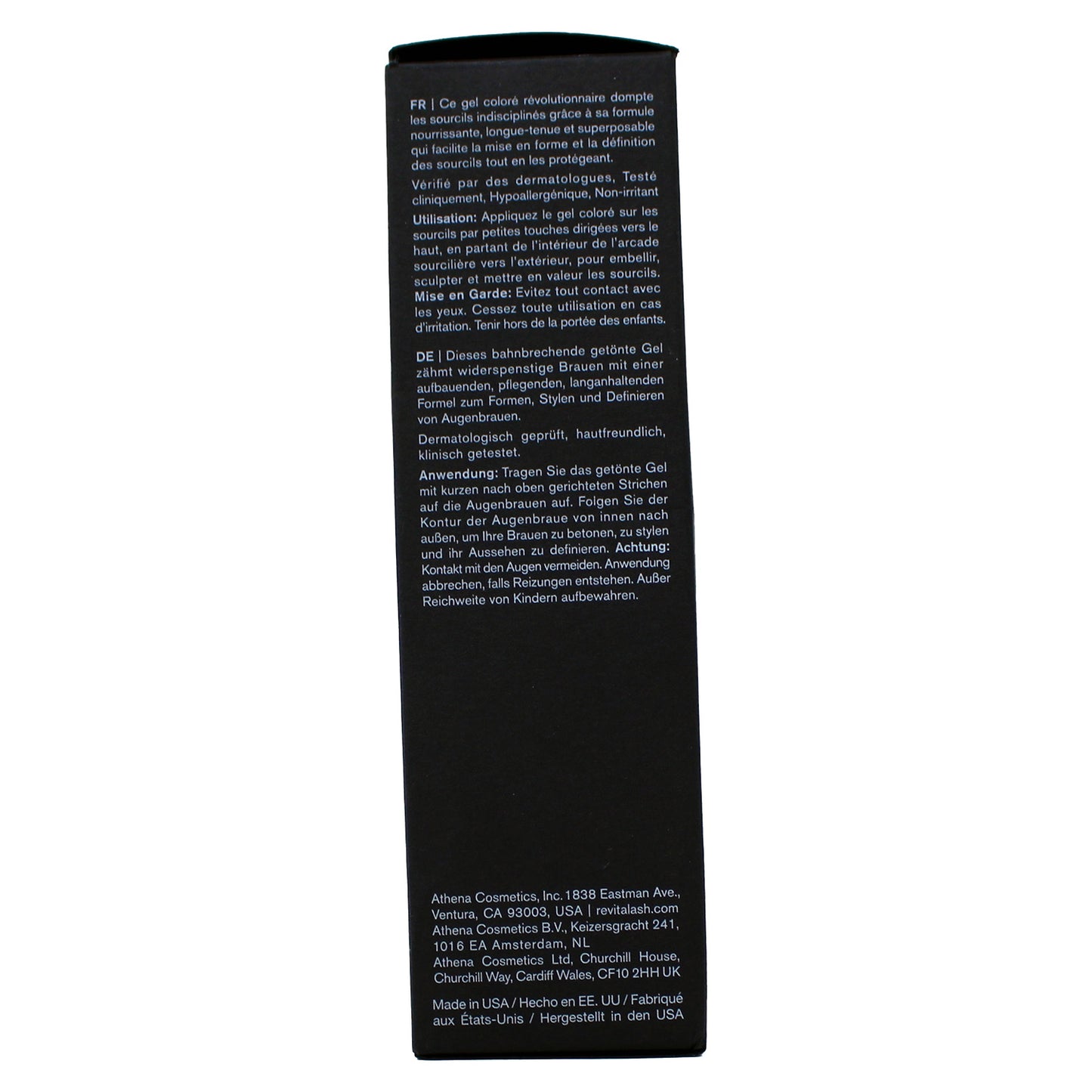 RevitaLash Cosmetics, Hi-Def Brow Gel, Soft Brown, Hypoallergenic & Cruelty-Free