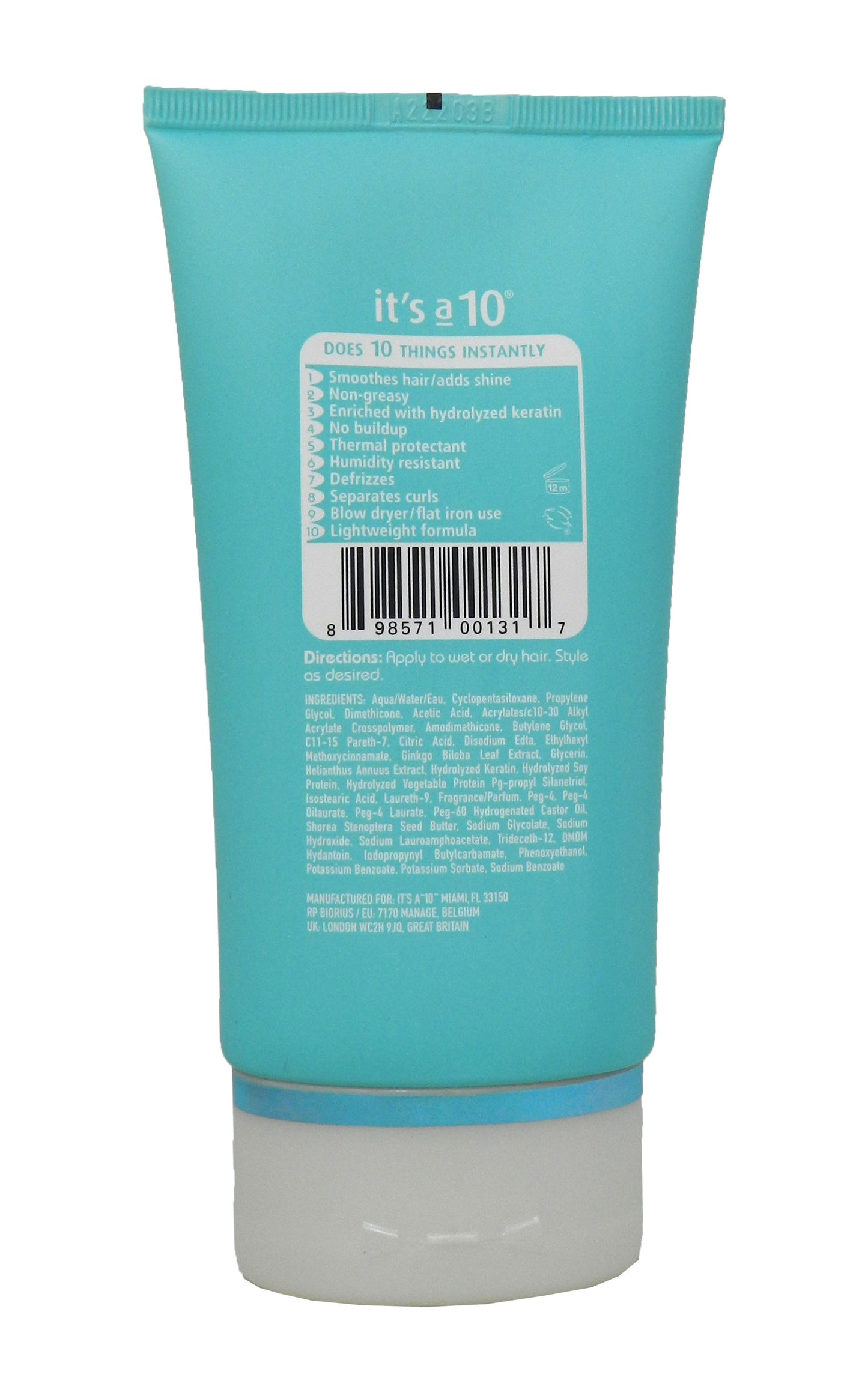 It's A 10 Haircare Blow Dry Miracle Styling Balm 5 Ounces