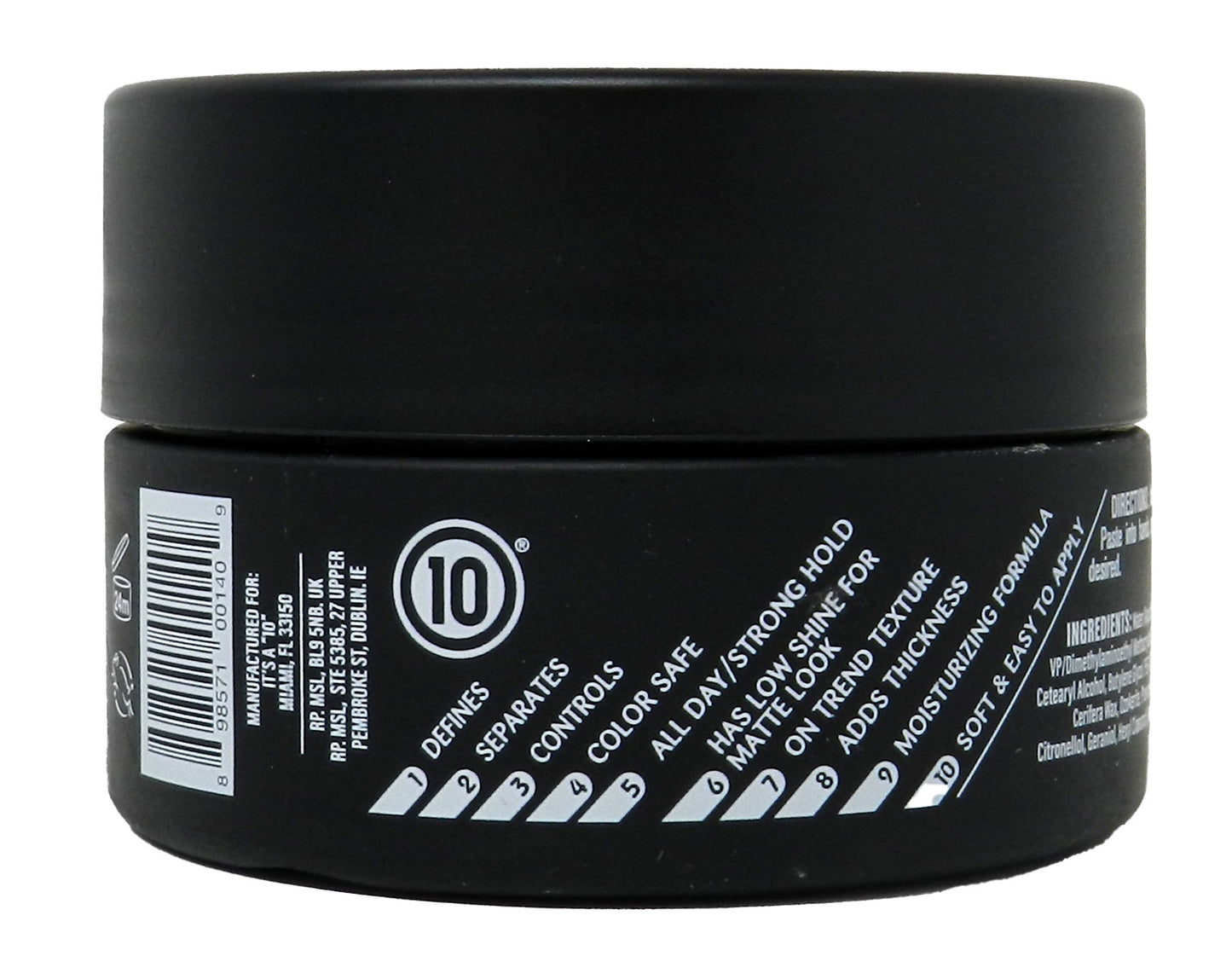 He's A 10 Miracle Matte Molding Paste 2 Ounces