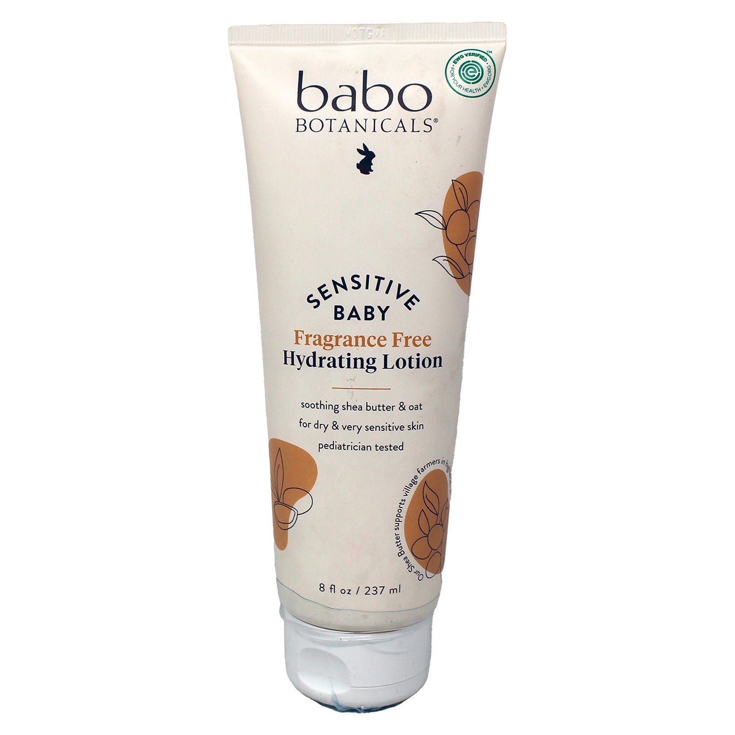 Babo Botanicals Sensitive Baby Fragrance-Free Daily Hydrating Baby Lotion