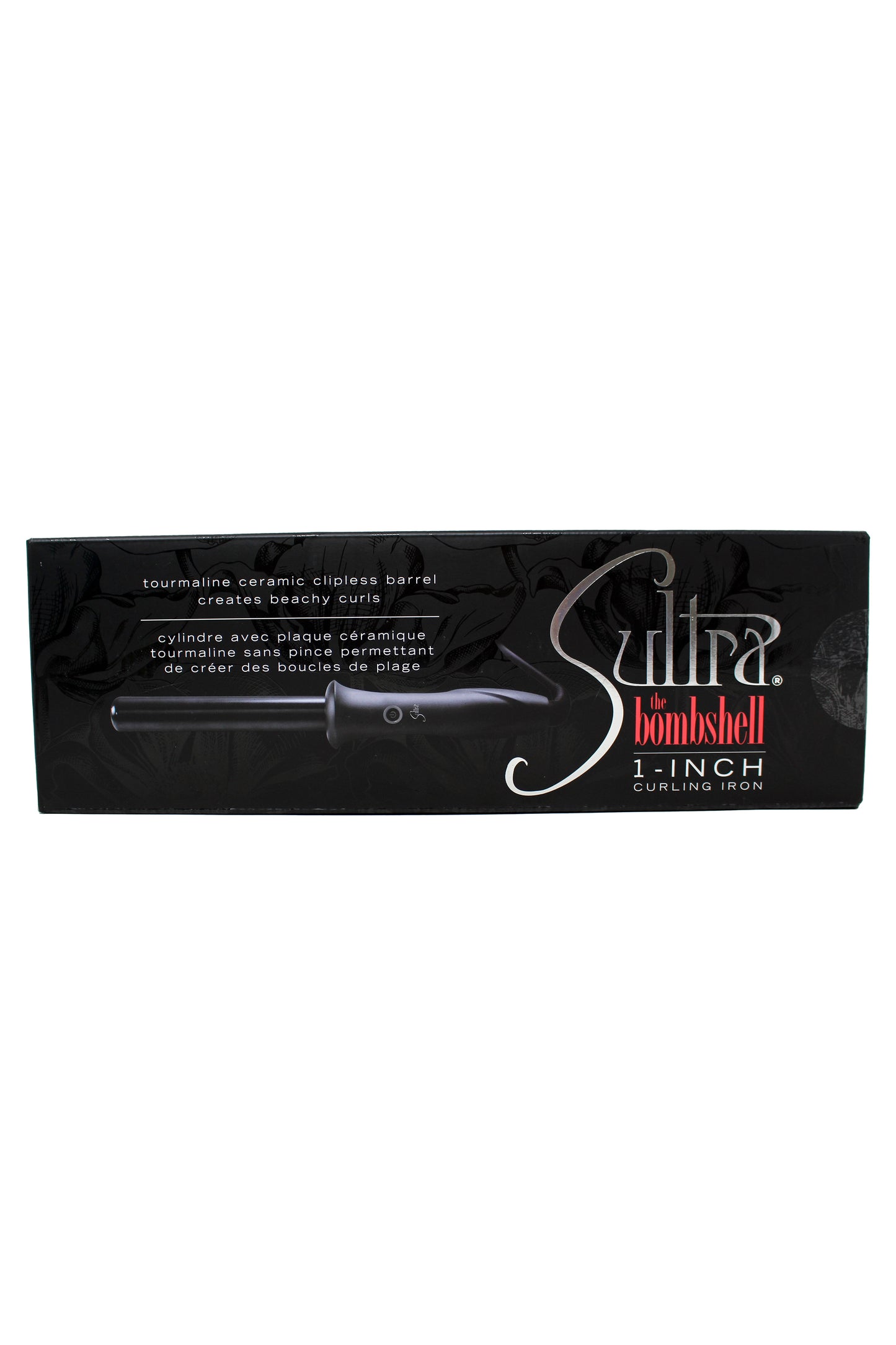 Sultra The Bombshell 1" Inch Curling Iron Black