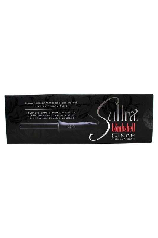 Sultra The Bombshell 1" Inch Curling Iron Black